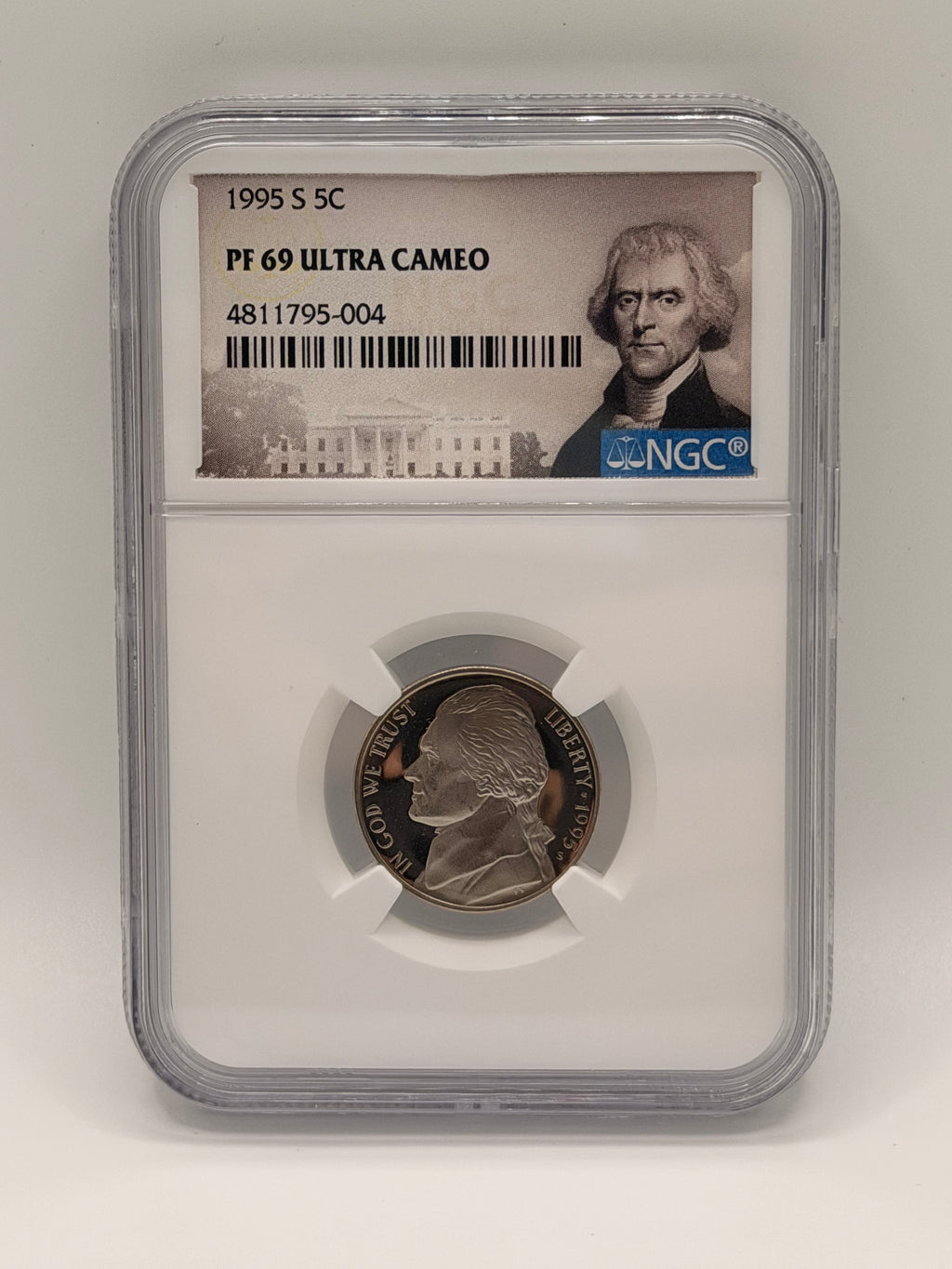 1995 US S 5C PF 69 Ultra Cameo Coin