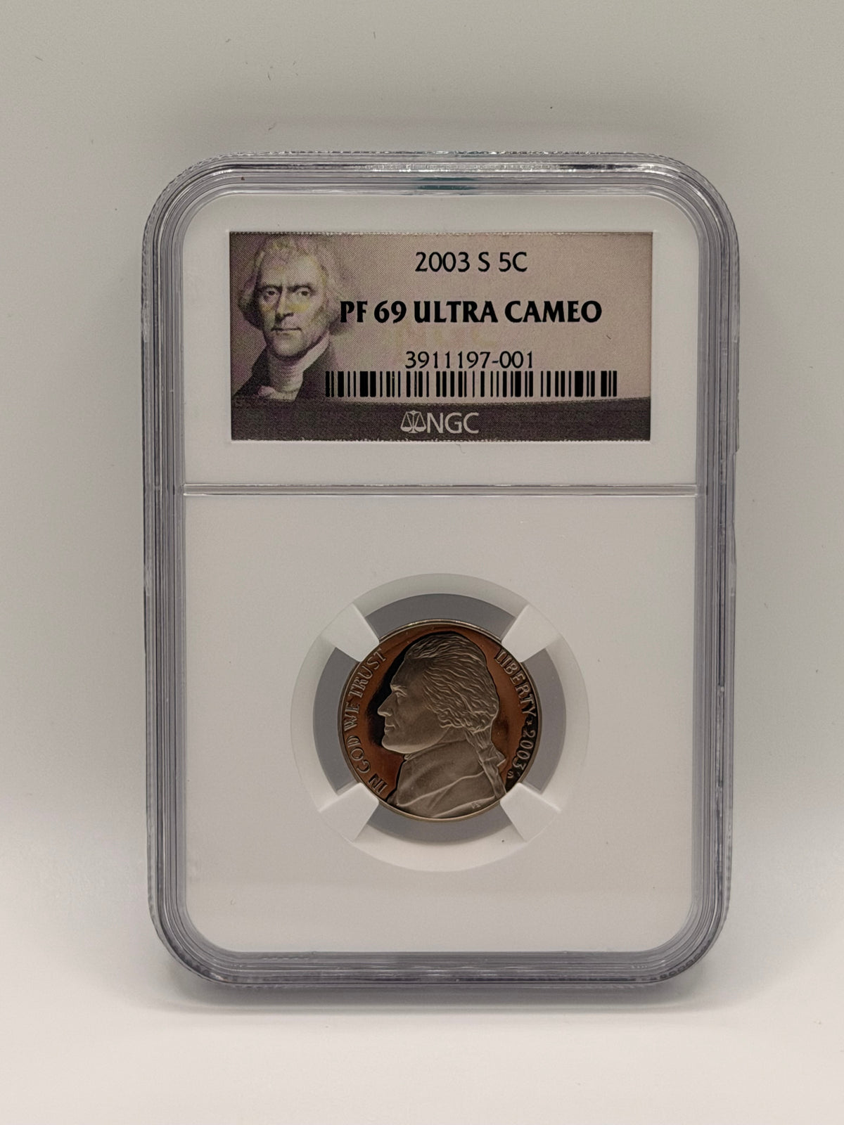 2003 US S 5C PF 69 Ultra Cameo Coin