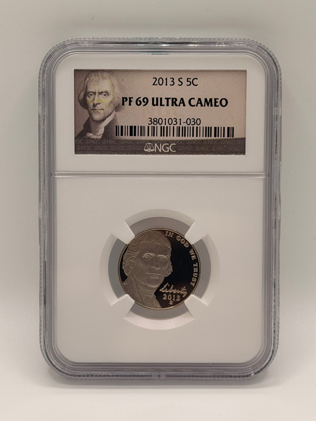 2013 US S 5C PF 69 Ultra Cameo Coin