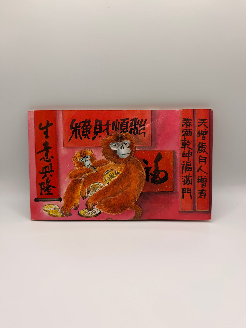 1989 Singapore Medallion & Singapore Banknotes (Year of the Monkey)