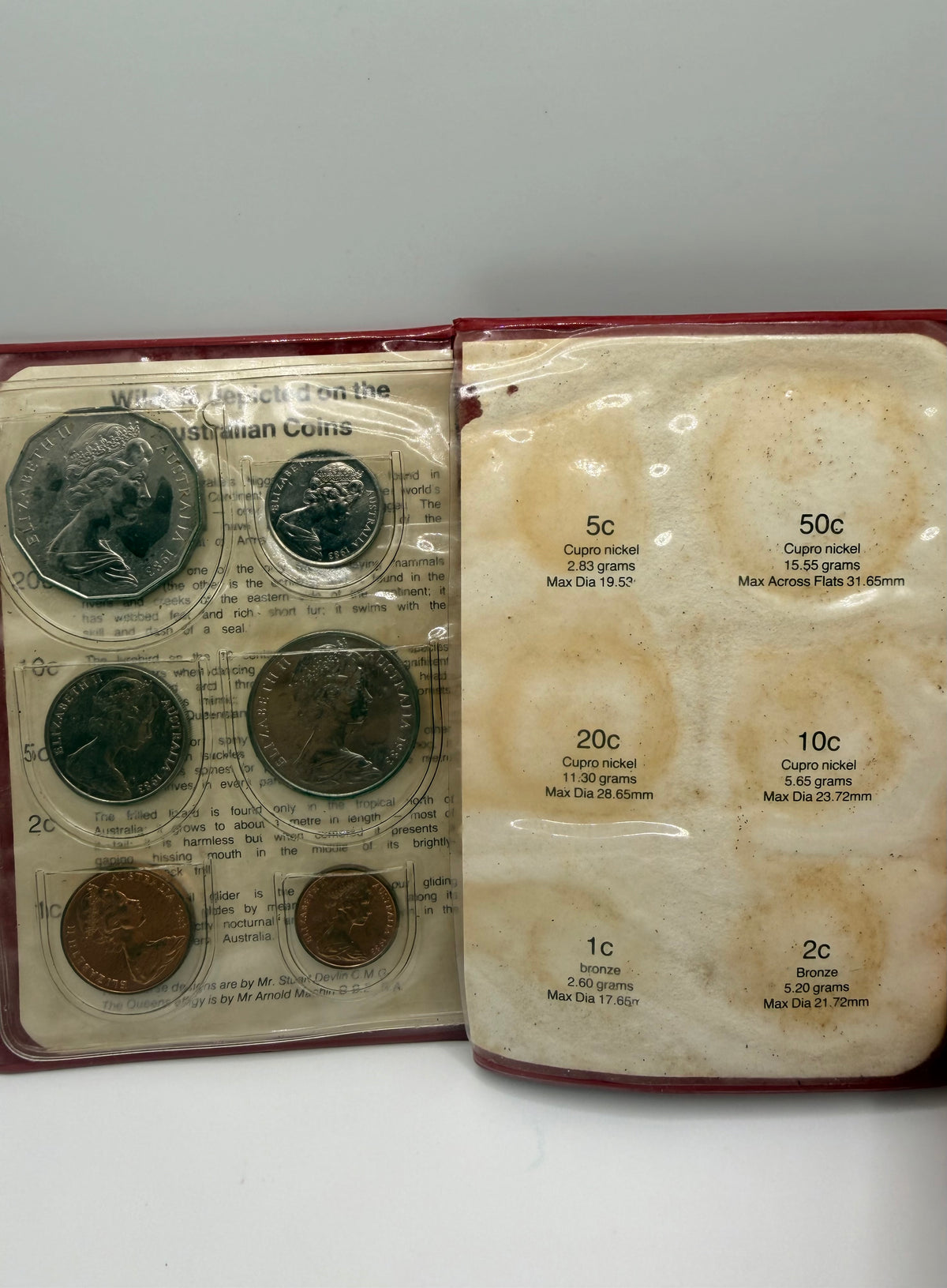 1983 Australia Uncirculated Coin Set
