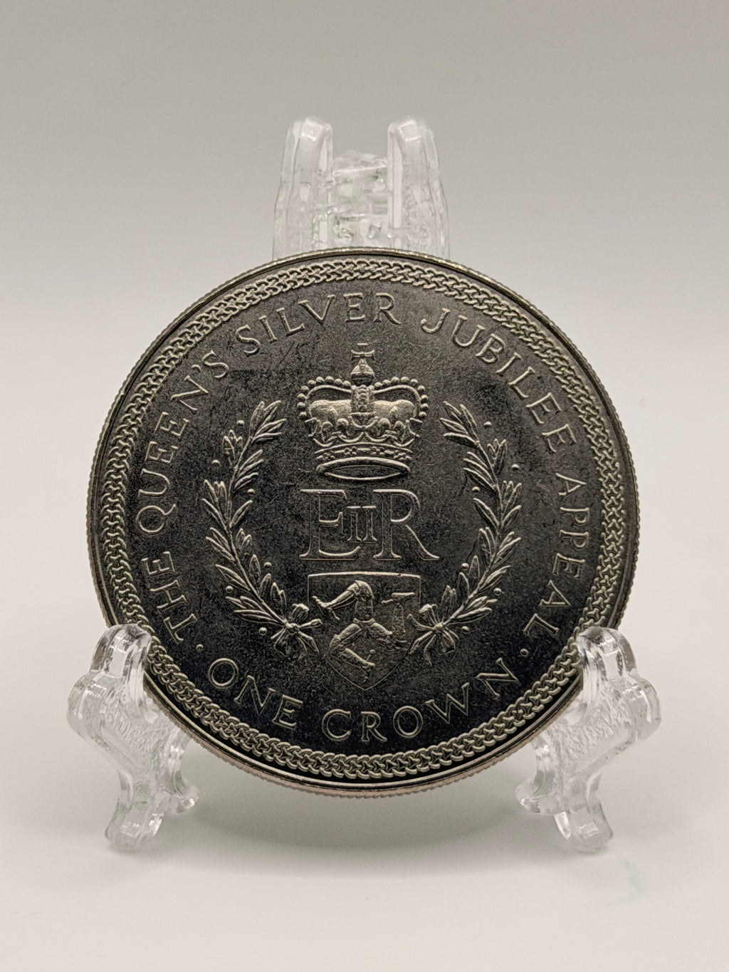 1977 Isle of Man “Queen’s Silver Jubilee Appeal” One Crown Coin