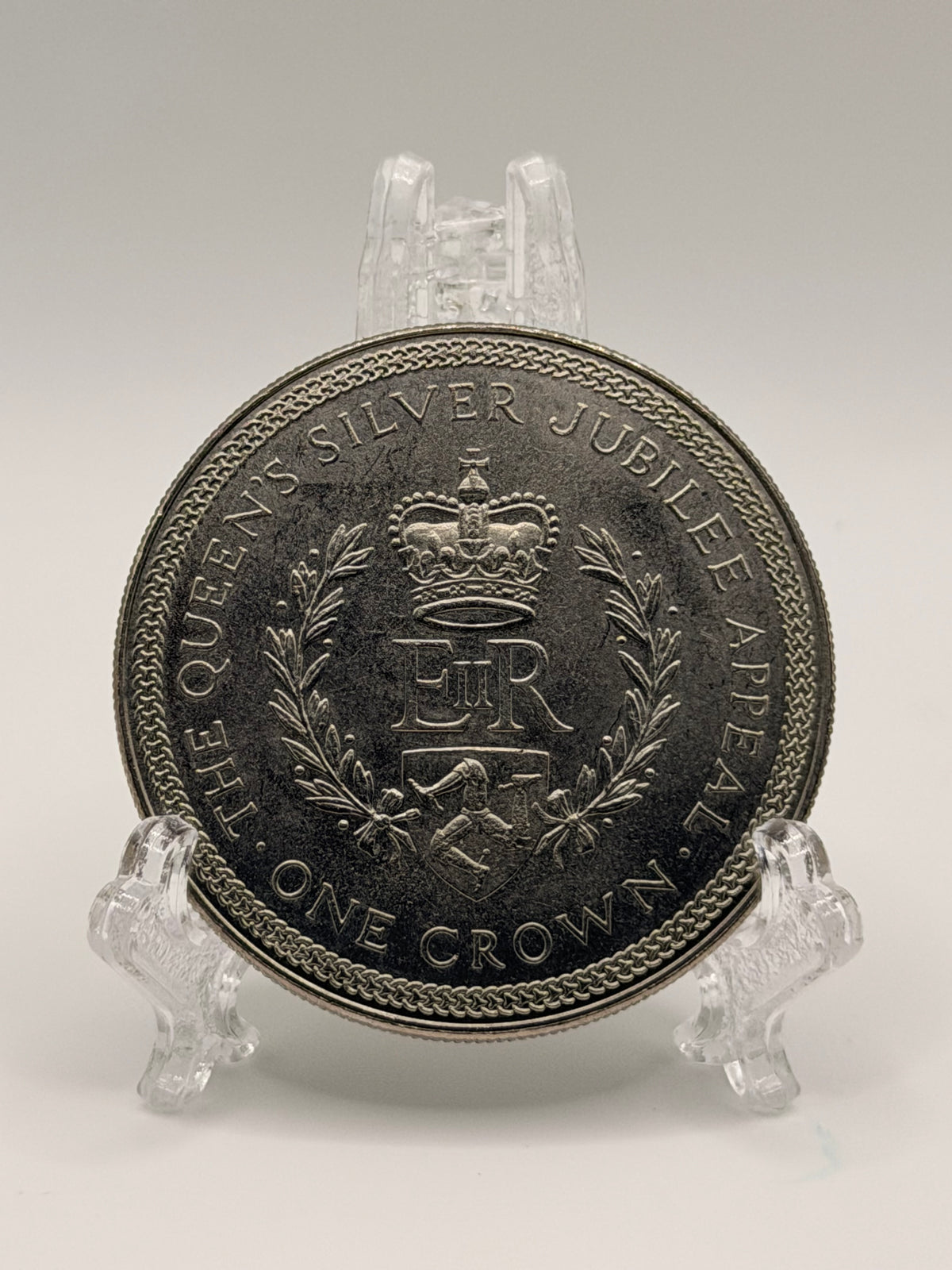 1977 Isle of Man “Queen’s Silver Jubilee Appeal” One Crown Coin
