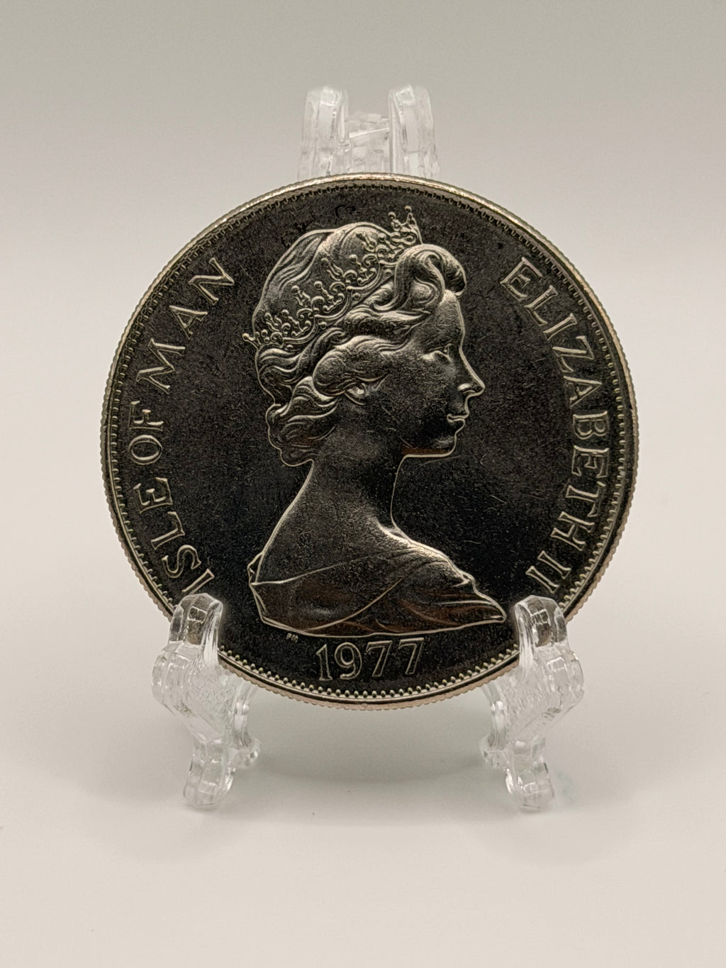 1977 Isle of Man “Queen’s Silver Jubilee Appeal” One Crown Coin