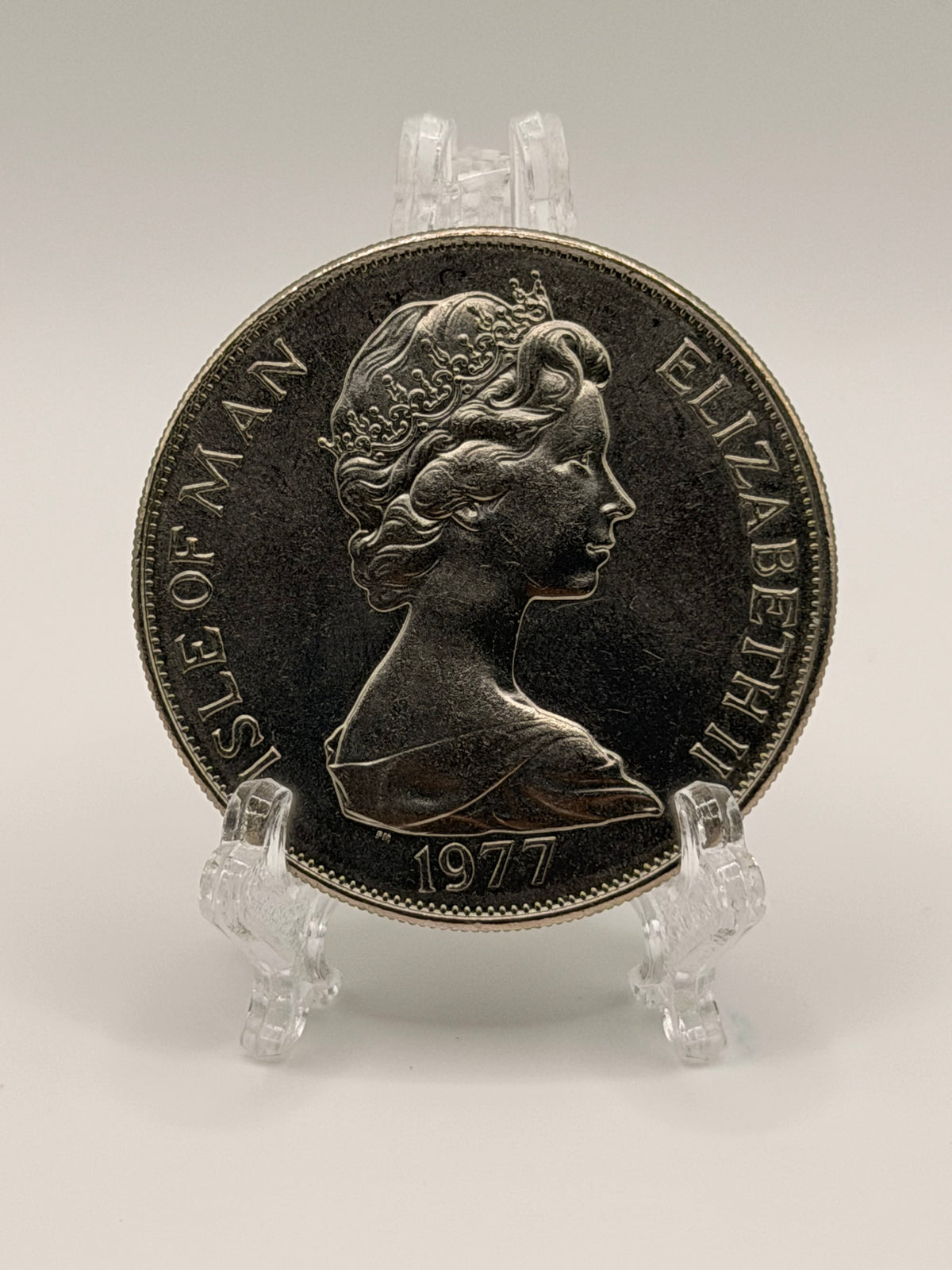 1977 Isle of Man “Queen’s Silver Jubilee Appeal” One Crown Coin