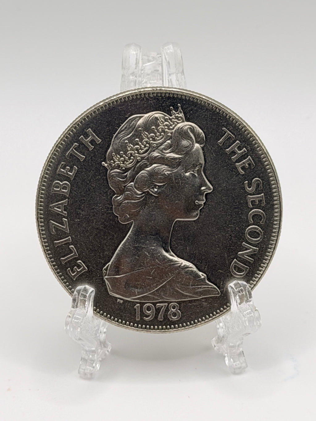 1978 Ascension Island One Crown Commemorative Coin