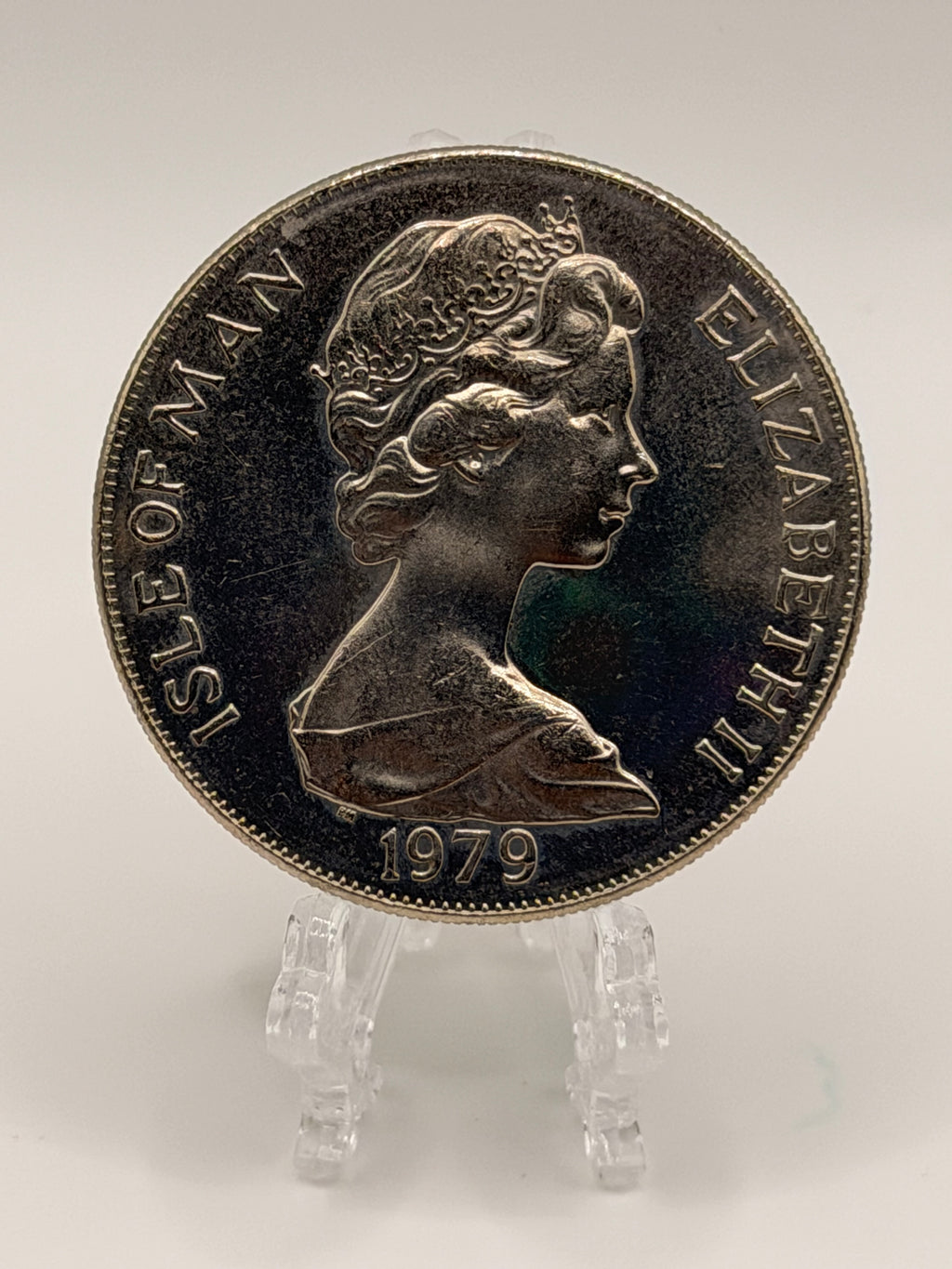 1979 Isle of Man One Crown Coin