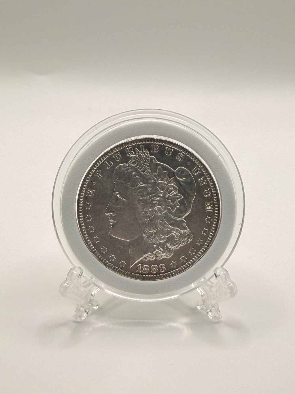 1883 US $1 Morgan Dollar Silver Coin UNC