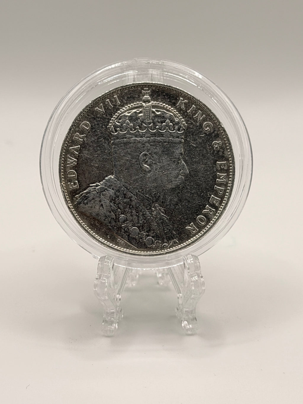 1907 Straits Settlement $1 Coin Edward VII