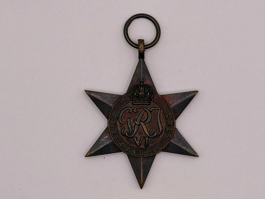 1939 - 1945 British The Pacific Star Medal