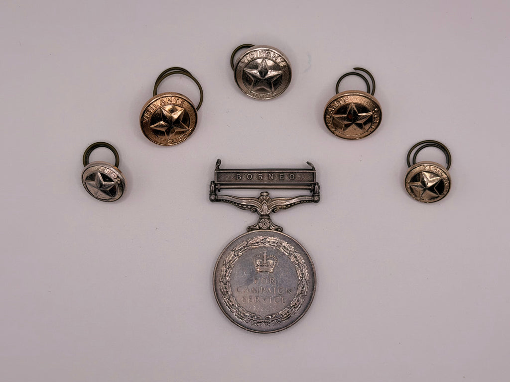 British Military Medal & Tunic Buttons
