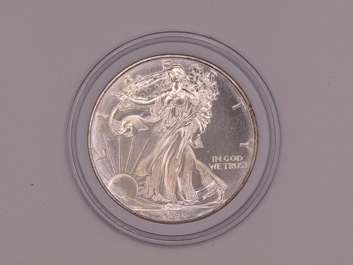 1998 US $1 "American Silver Eagle" Bullion Coin