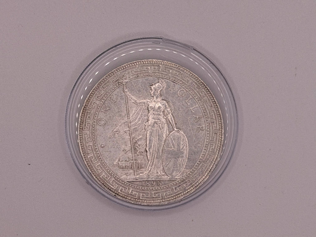 1898 British Trade Dollar UNC