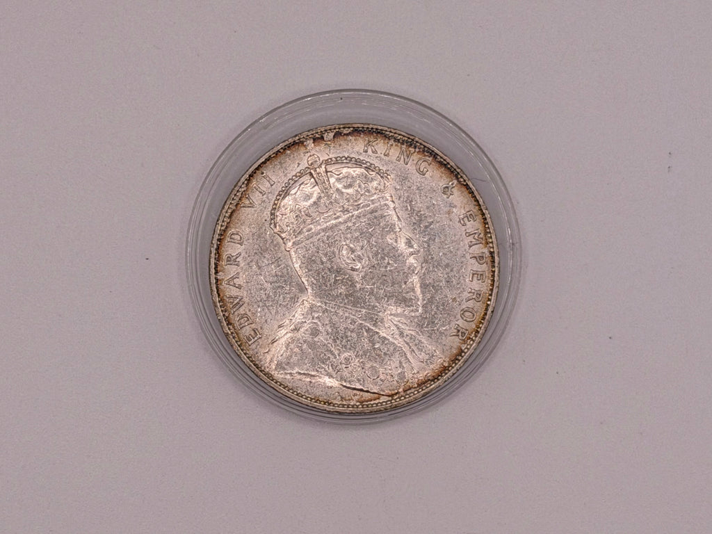 1907 Straits Settlement $1 Coin Edward VII