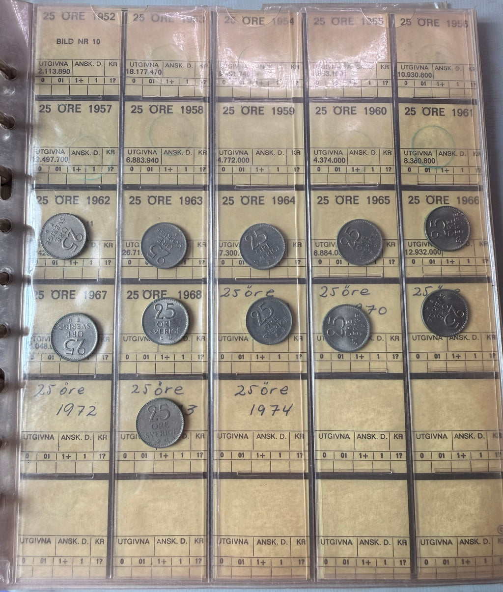 瑞典硬币册