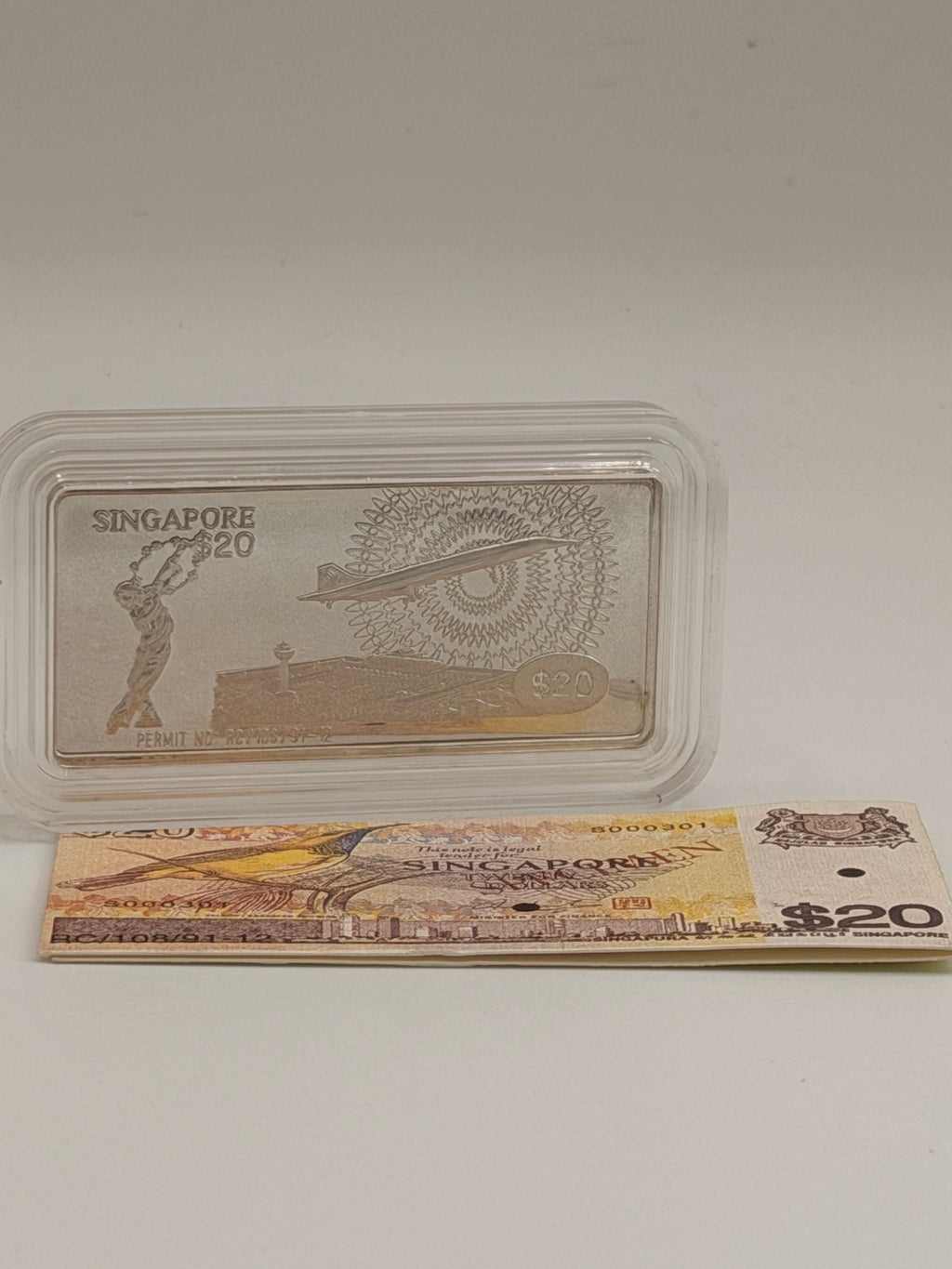 新加坡20元（飞禽系列）银条