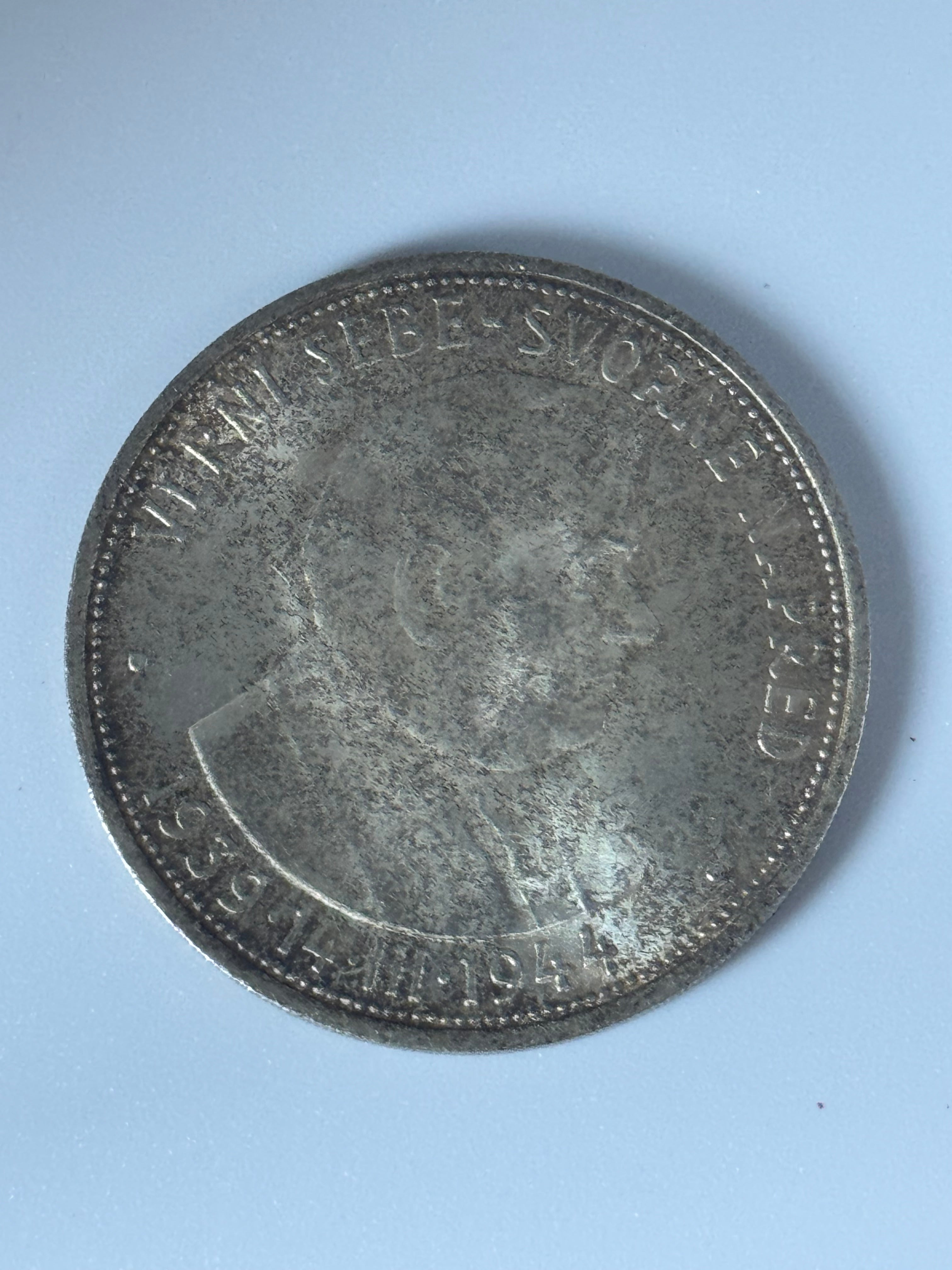 1944 - Slovakia 50 Korun Silver Coin