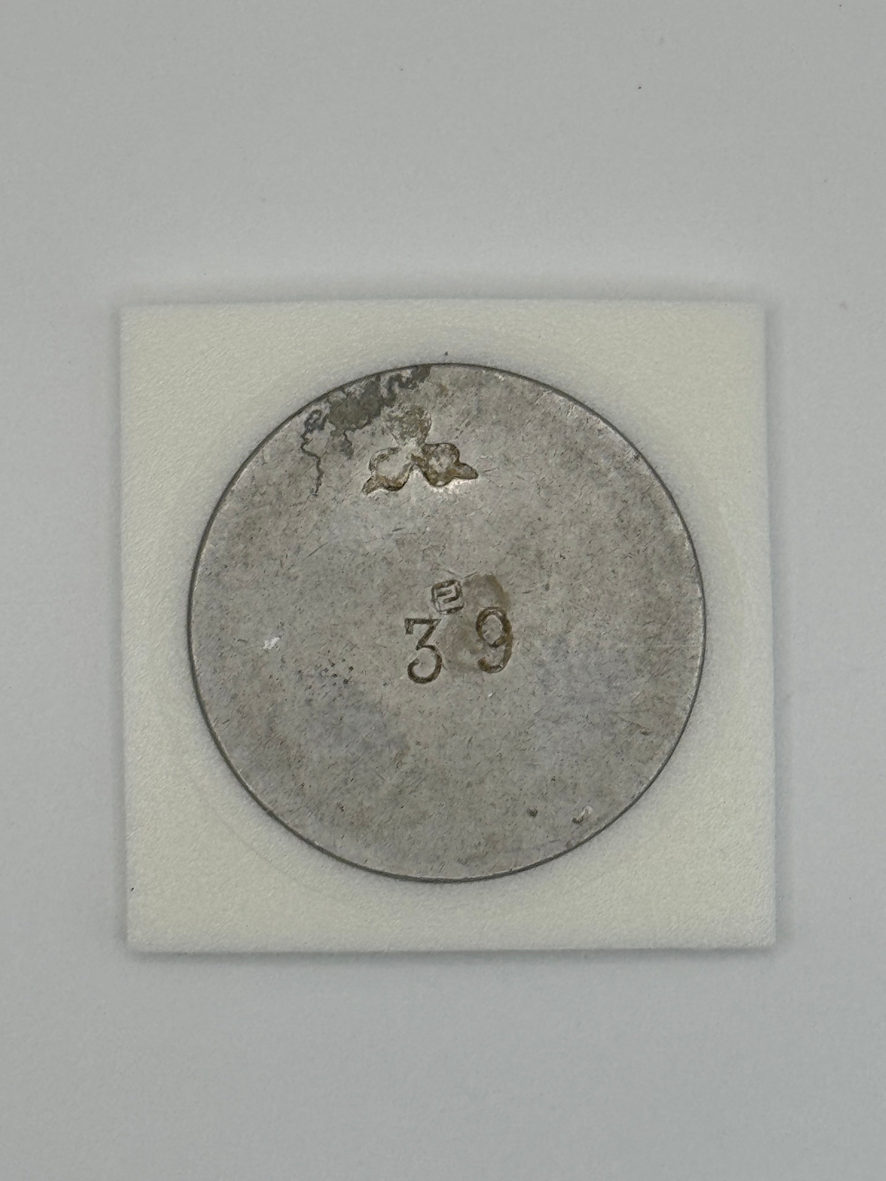 1930 - Malaysia Malacca Funfair Token Goo Lok Cigarette Coin