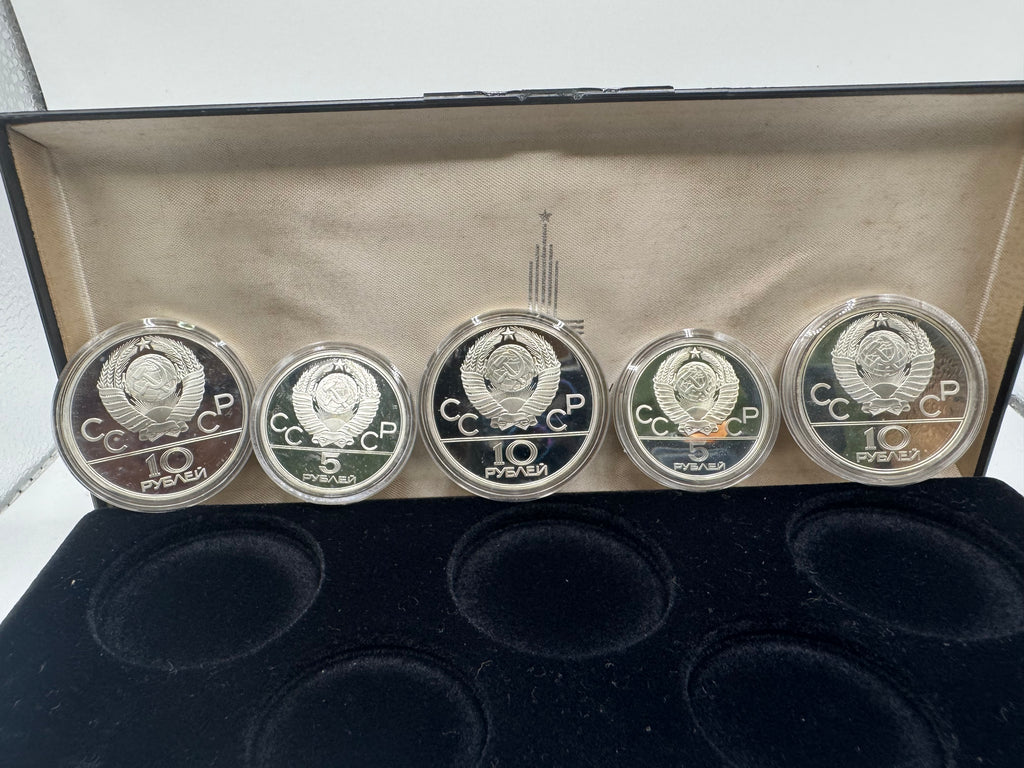 1980 - Moscow XXII Olympiad Coin Set