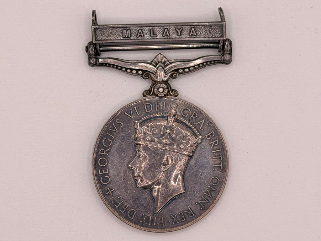 1918 - 1062 British General Service King George VI Medal (Silver)