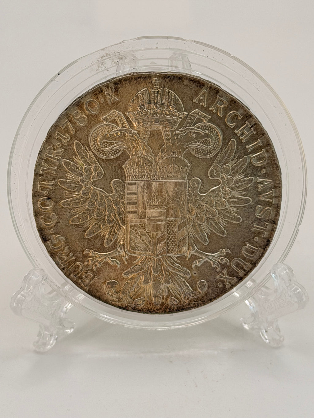 1780 Austria 1 Thaler Maria Theresia Posthumous Coin