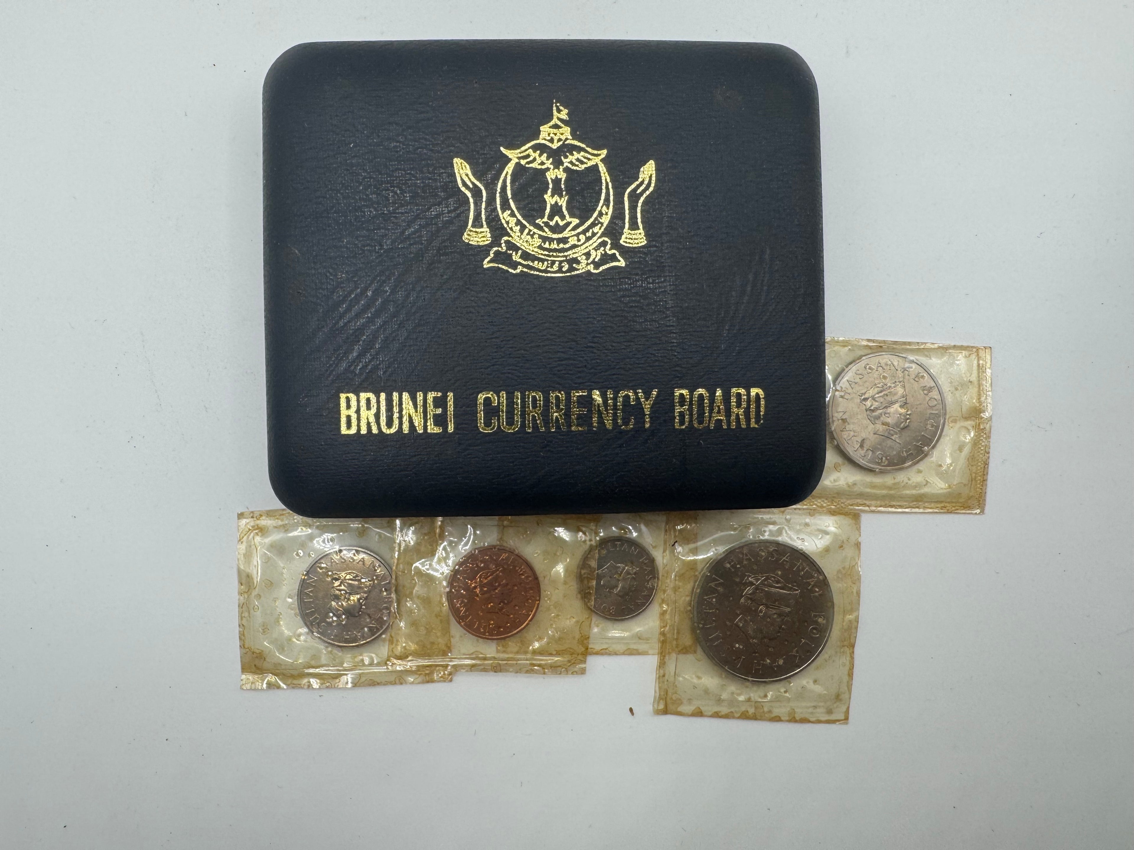 1970 - Brunei Coin Set UNC