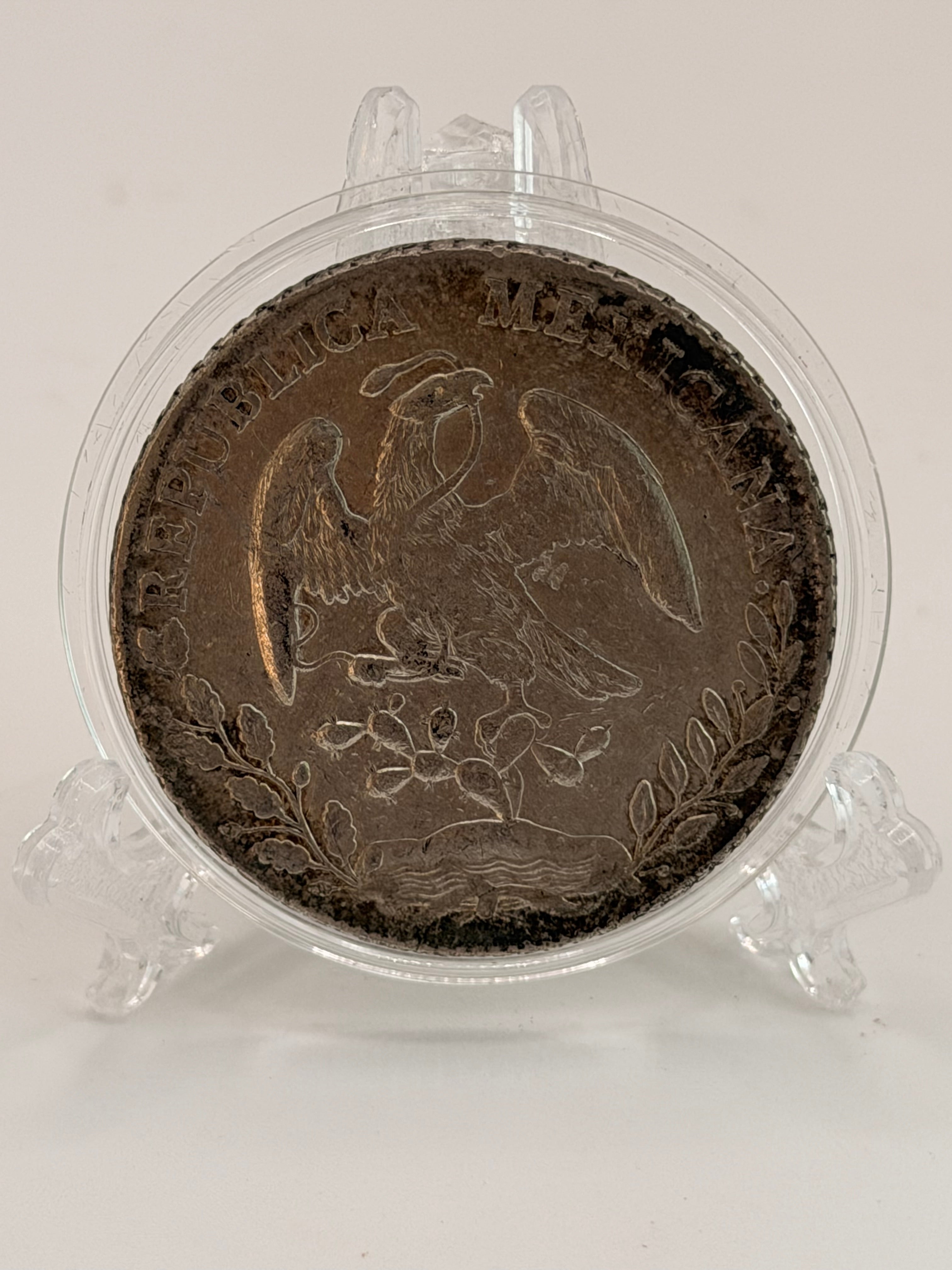 1886年墨西哥8里亚尔硬币