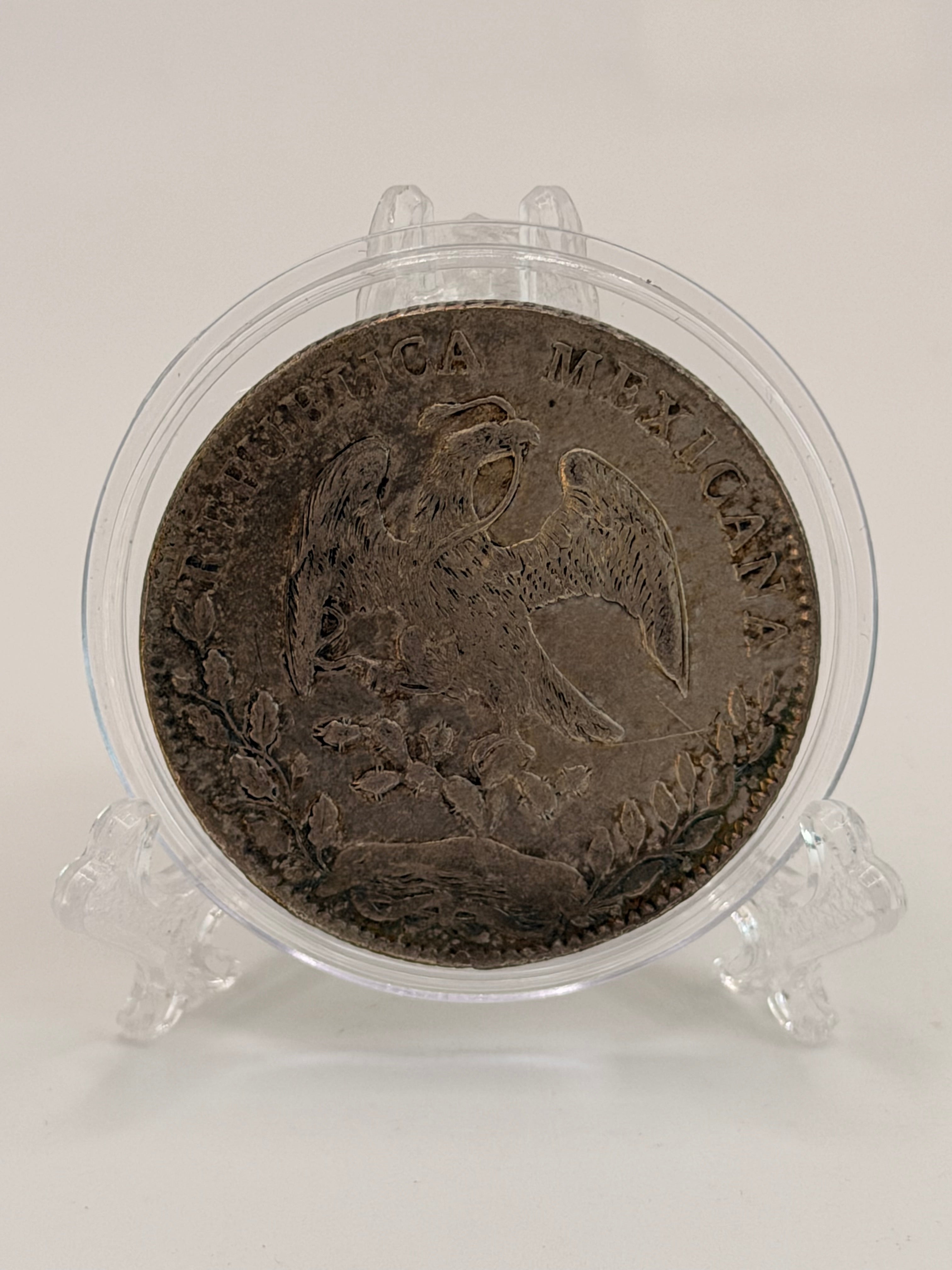 1884年墨西哥8里亚尔硬币