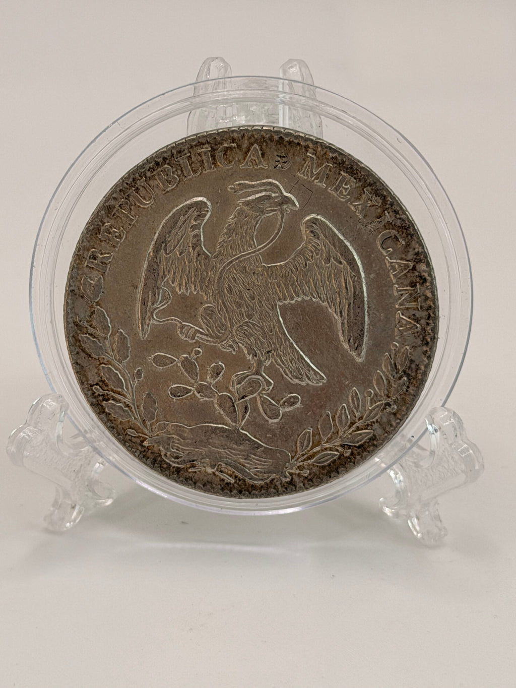 1879年墨西哥8里亚尔硬币