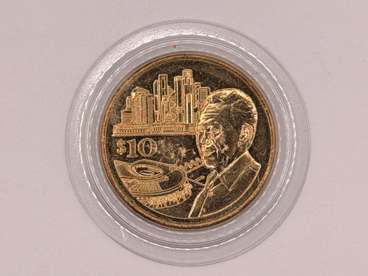 1923 - 2023 Singapore 100th Birth Anniversary Lee Kuan Yew $10 Coin