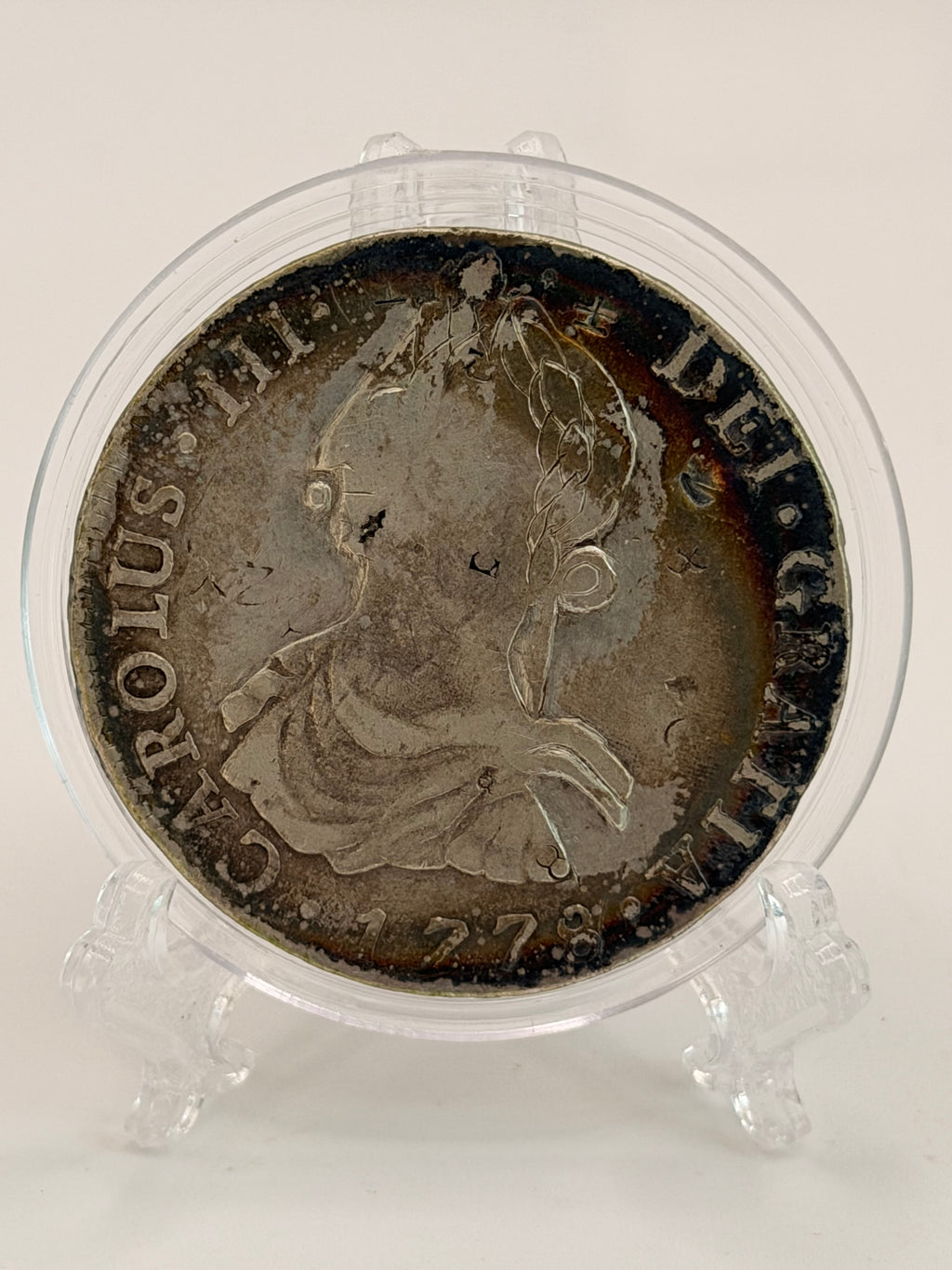 1778 New Spain Mexico 8 Reales Coin