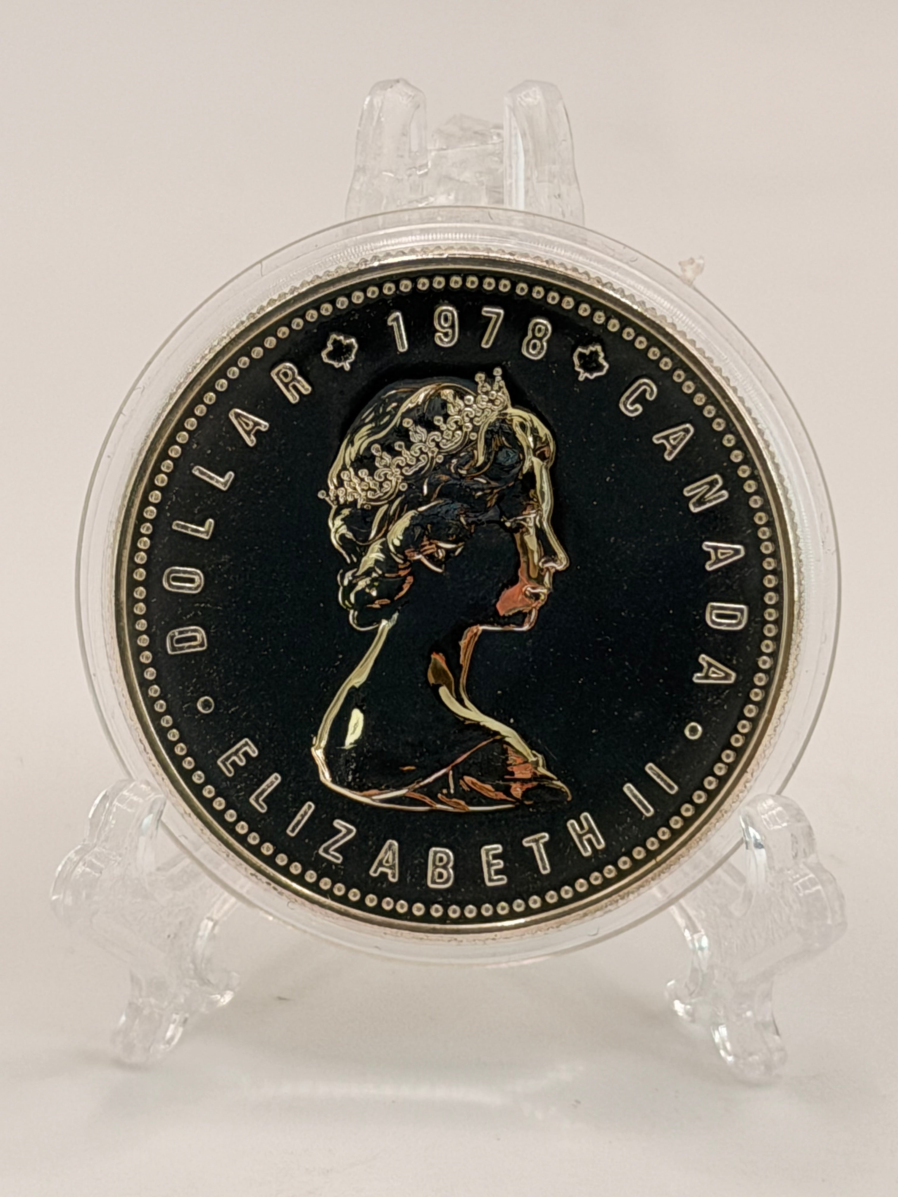 1978年加拿大1加元伊丽莎白二世银币