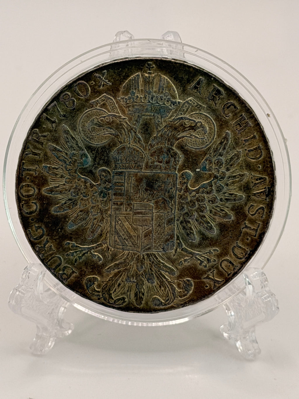 1780 Austria 1 Thaler Maria Theresia Posthumous Coin