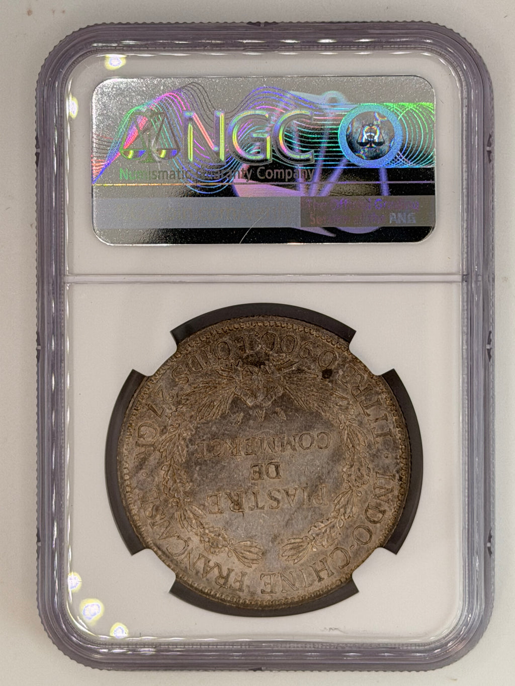 1896A F.I.China 1P UNC Details Cleaned