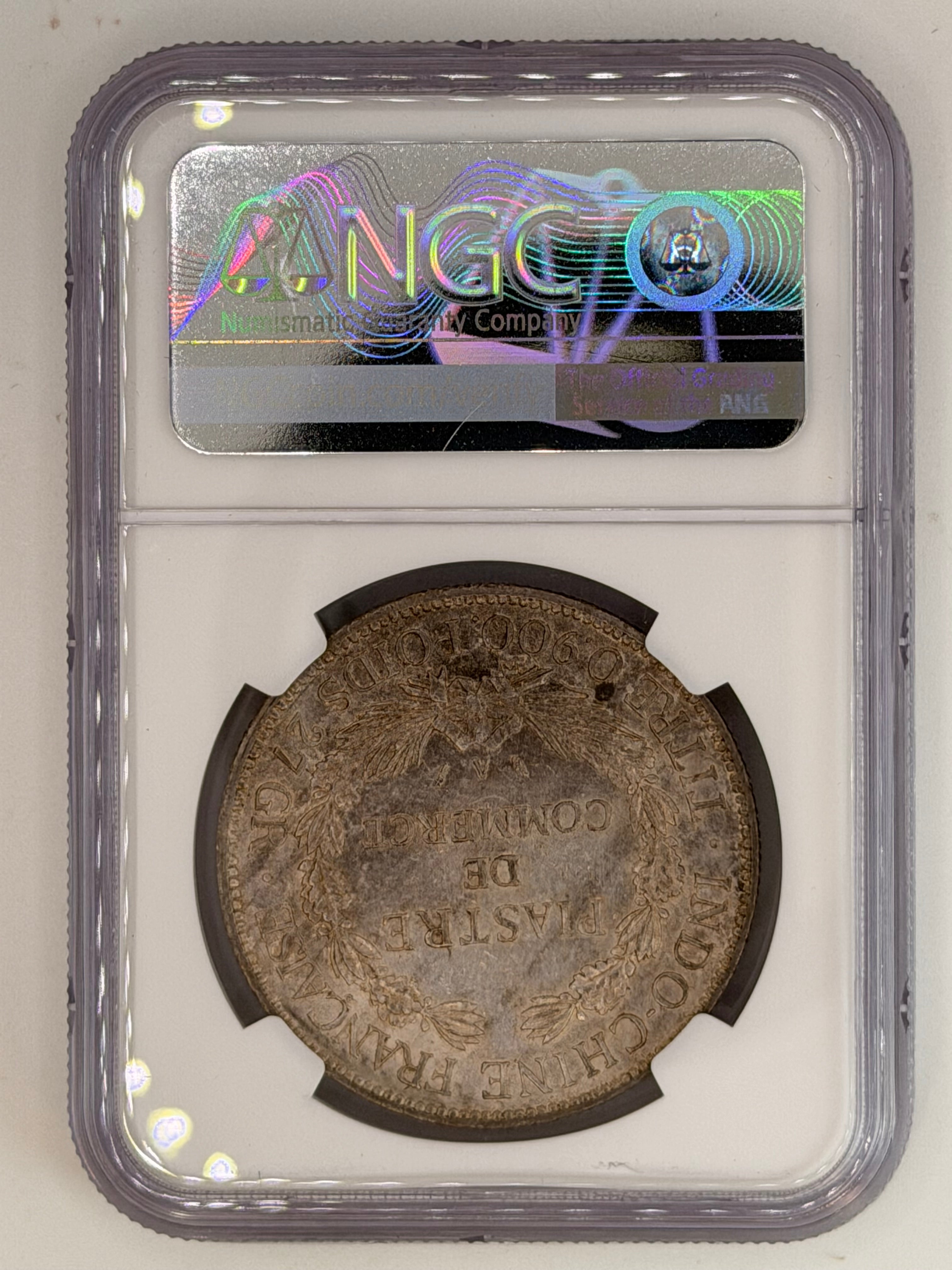 1896A F.I.China 1P UNC Details Cleaned
