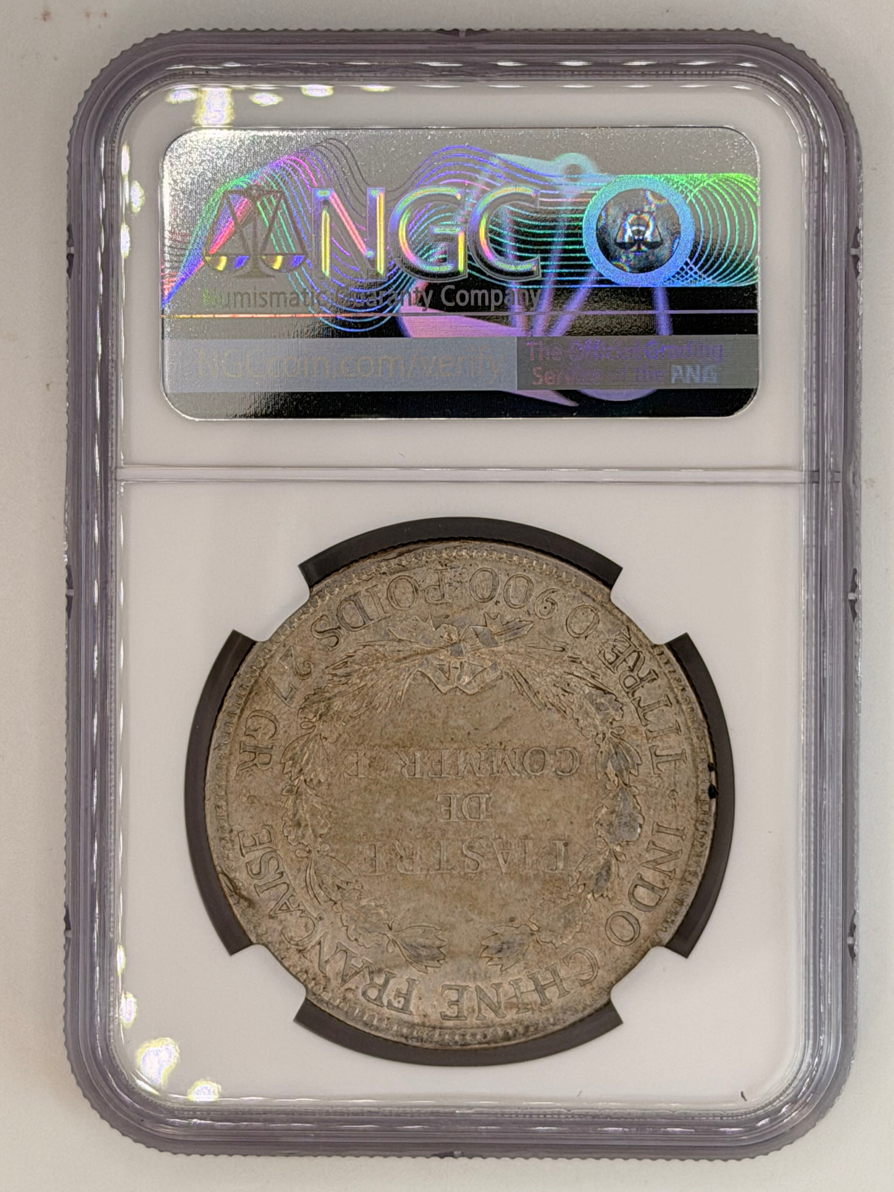 1922 China 1P XF Details Cleaned Republic Silver Coin Reverse