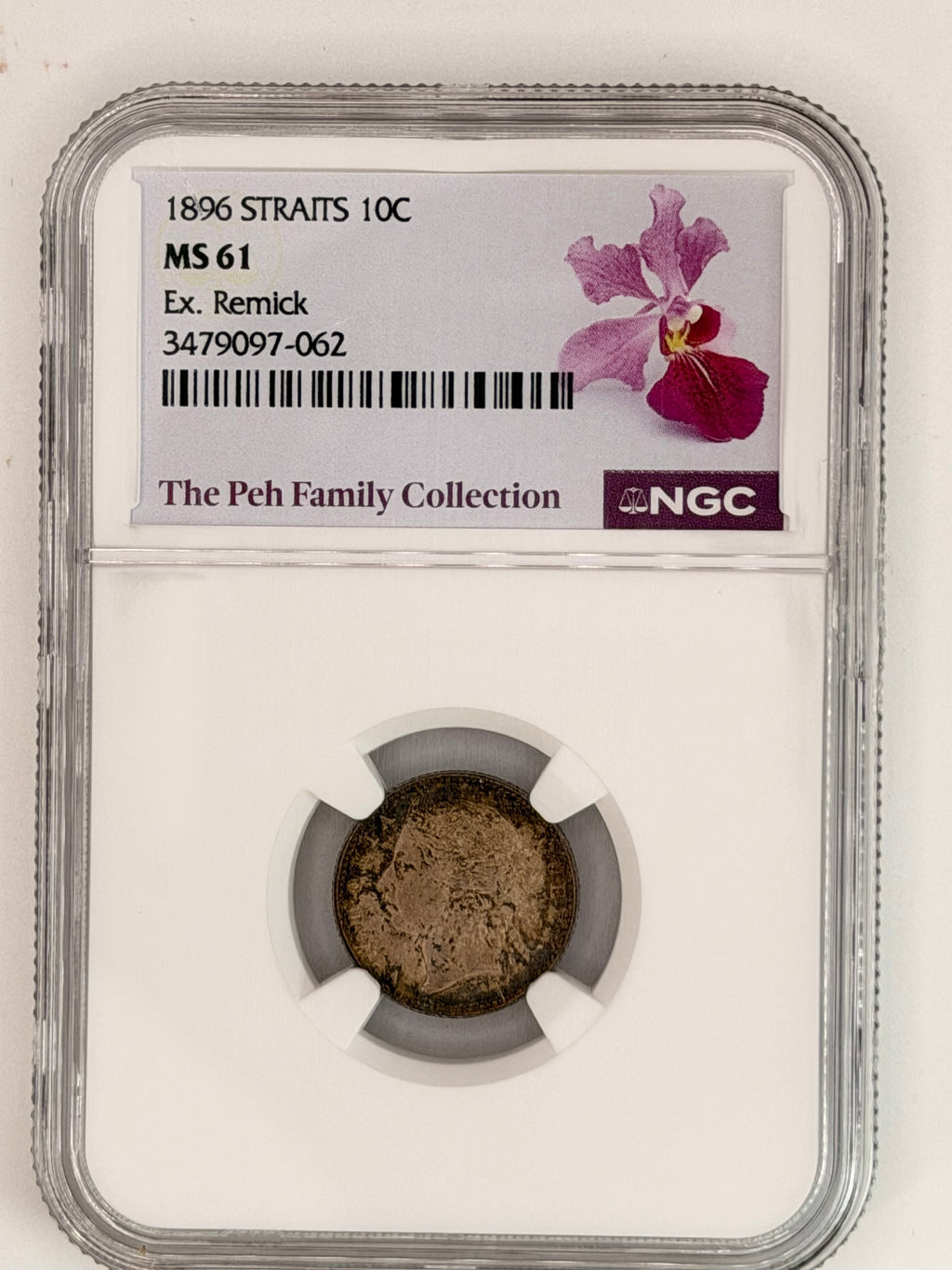 1896 海峡 10分 MS61