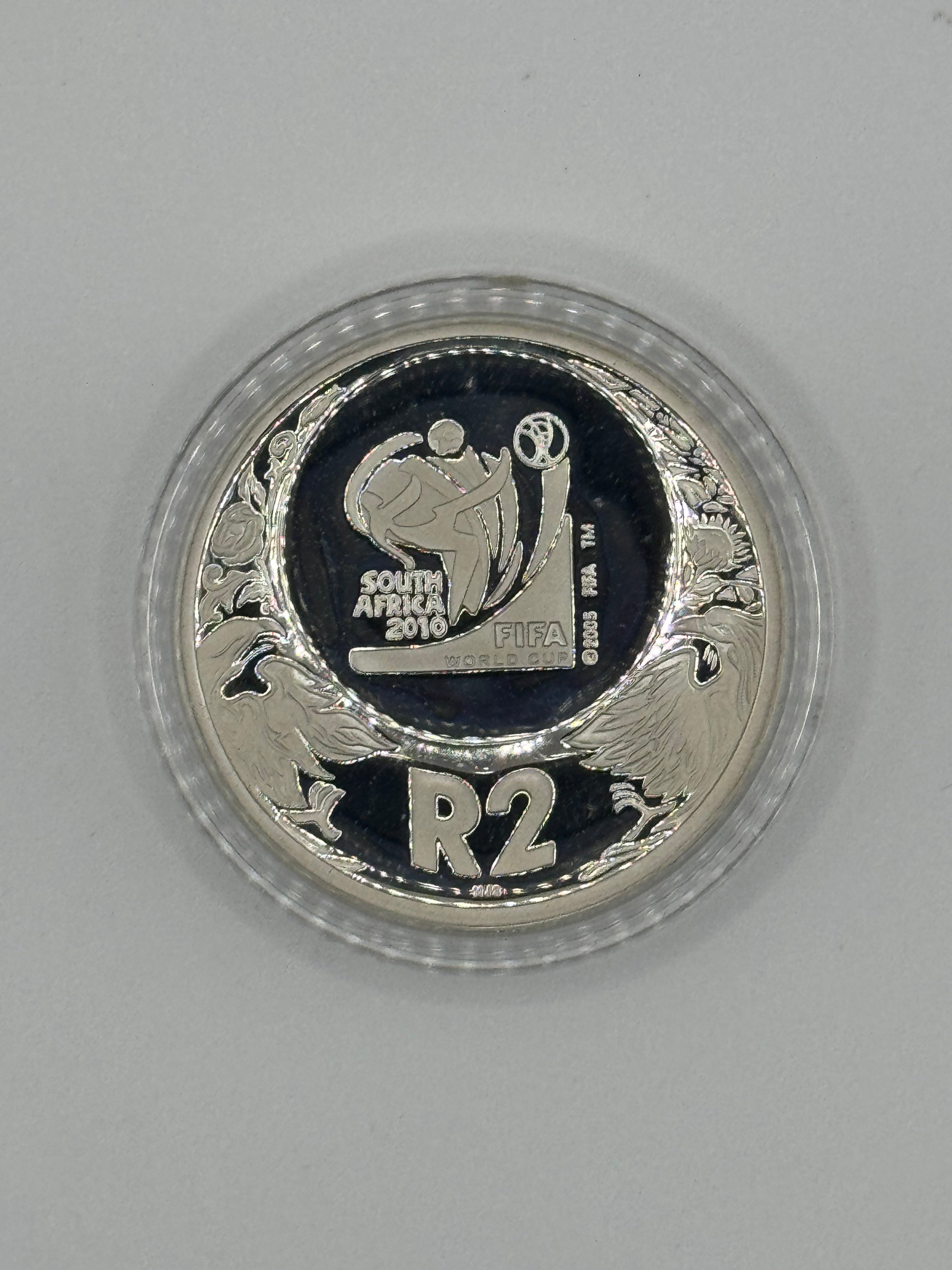 2006 South Africa R2 FIFA World Cup Silver Coin
