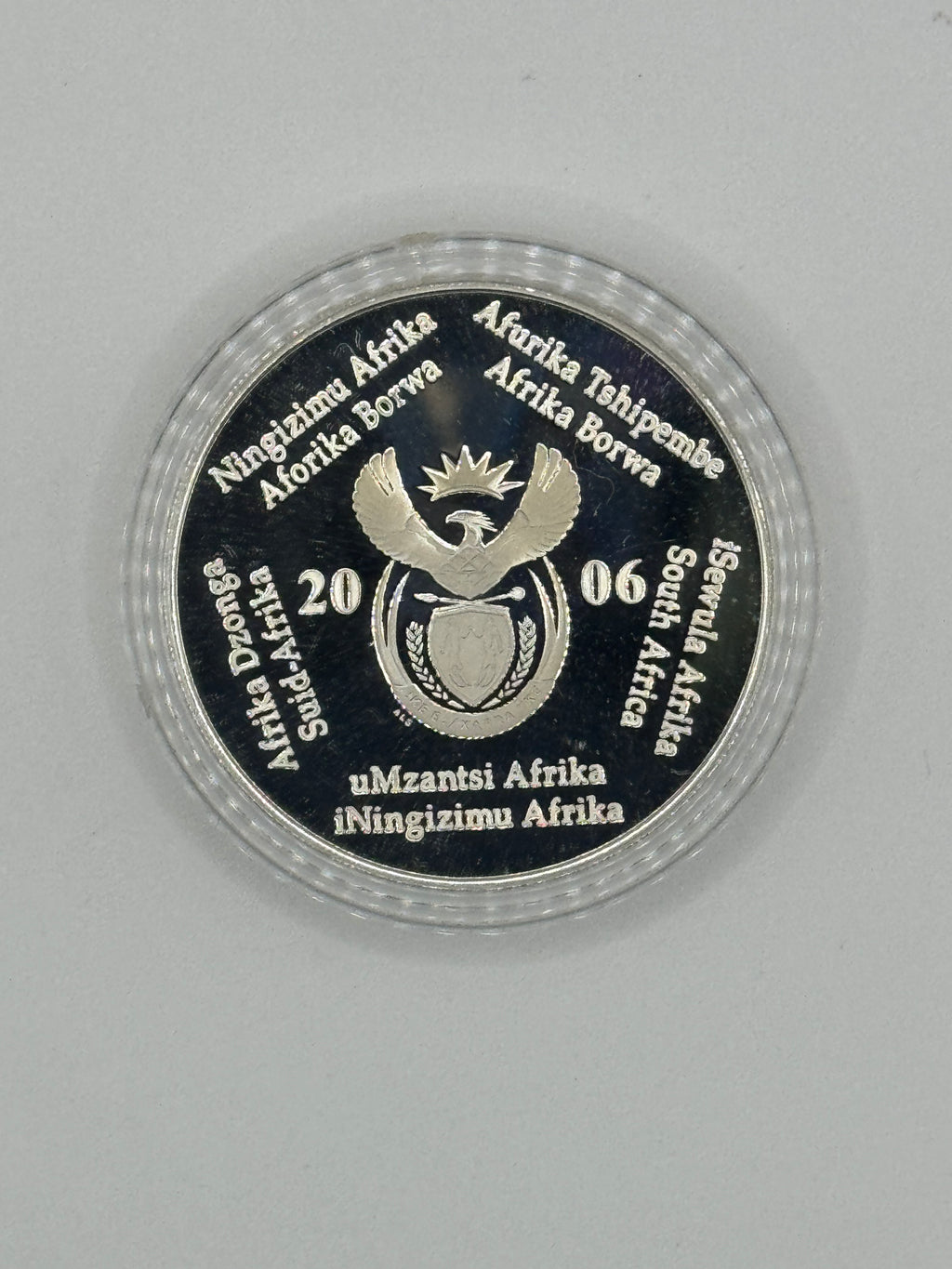 2006 South Africa R2 FIFA World Cup Silver Coin