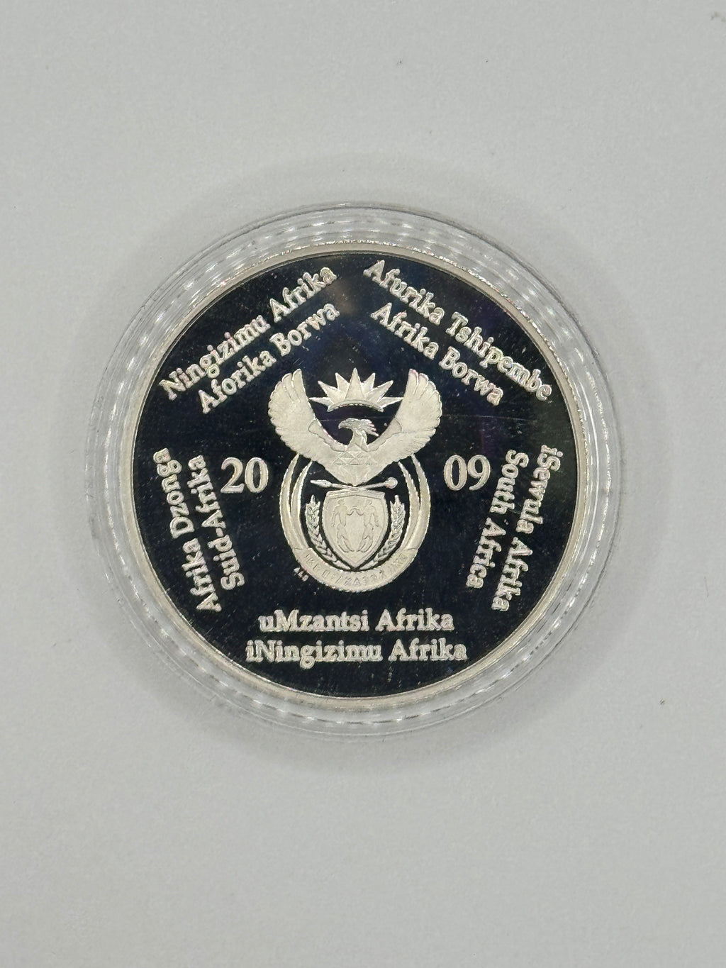 2009 South Africa R2 FIFA World Cup Silver Coin