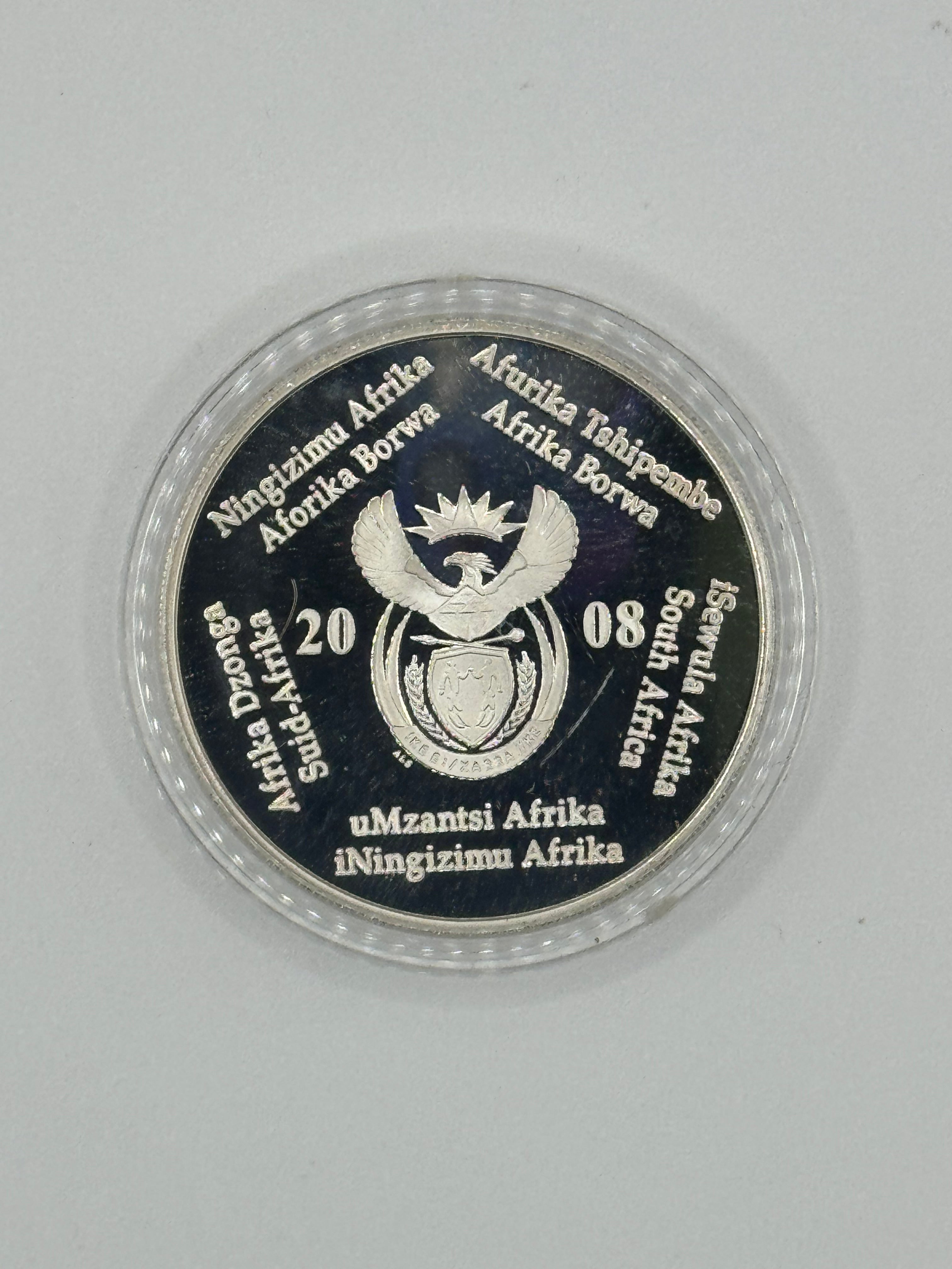 2006 - 2009 - South Africa R2 FIFA World Cup Silver Coin