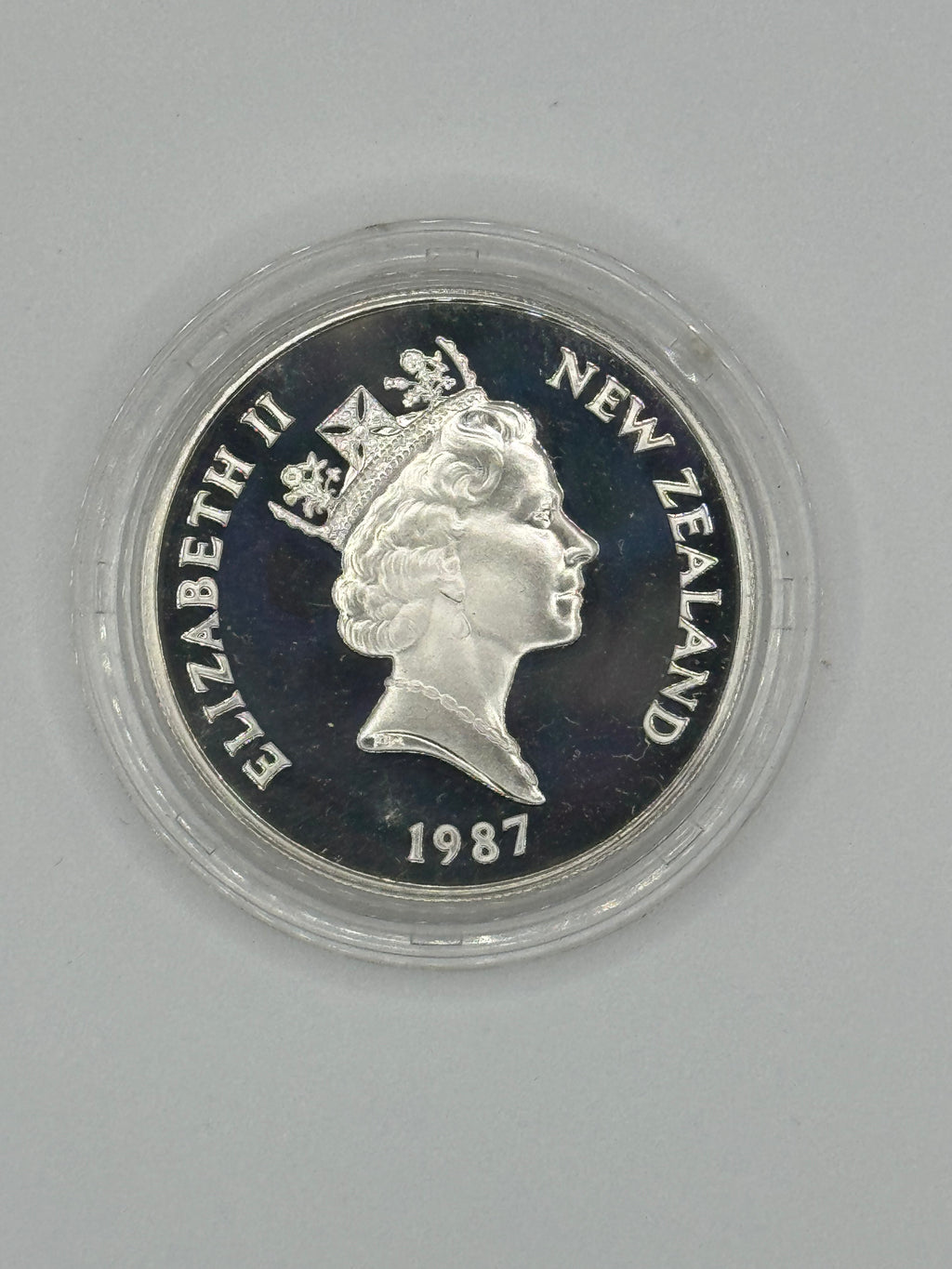 1987年 - 新西兰1元国家公园百年纪念银币