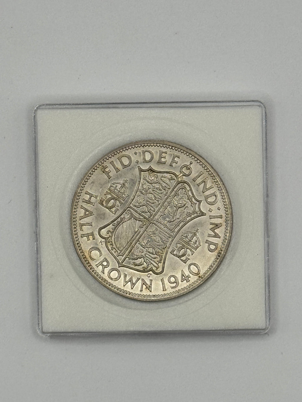 1936 - 1952 - Australia 1 Crown George VI Silver Coin