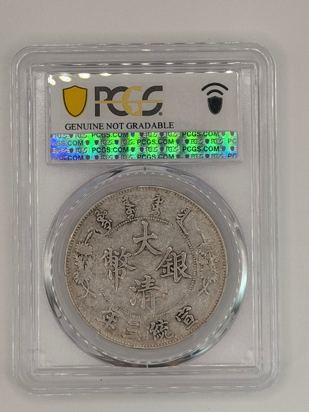 1911年中华帝国修复版-XF细节 $1