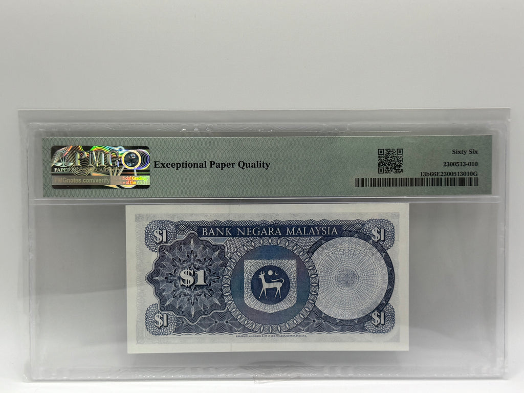 1981-83 - Malaysia 1 Ringgit Bank Note