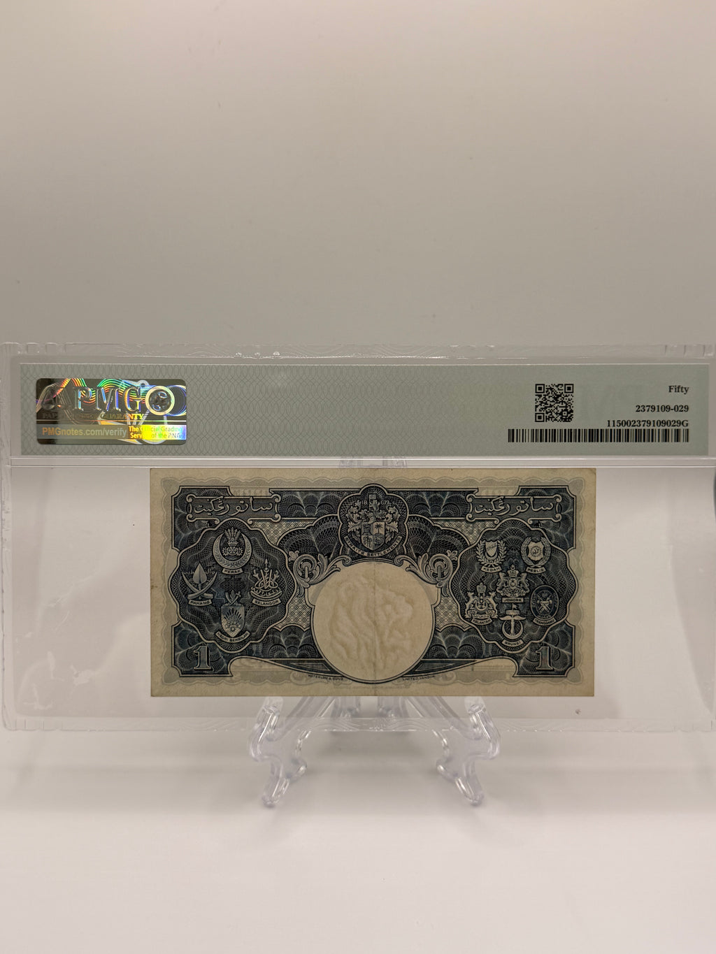 1941年马来亚1元纸币