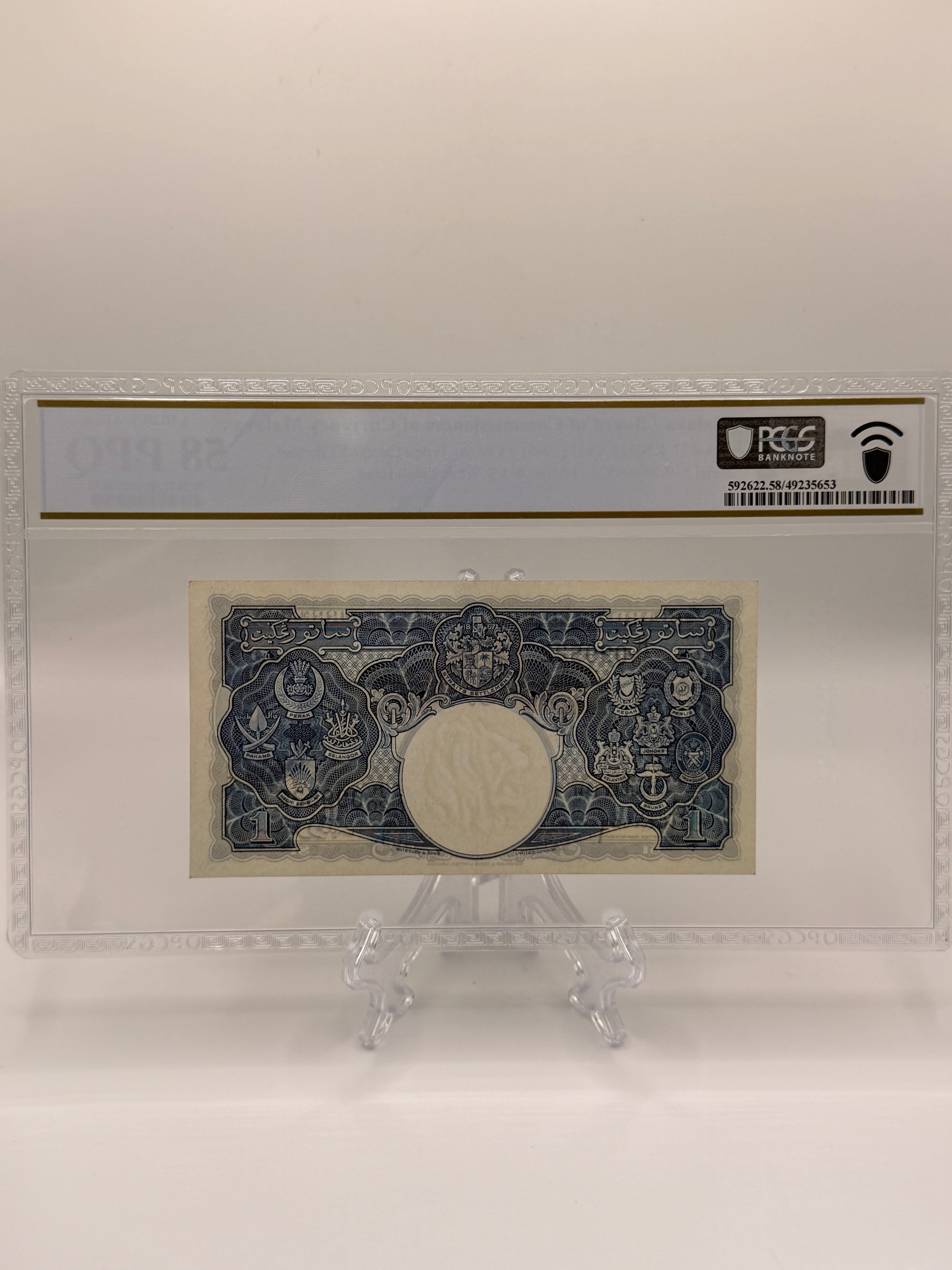 1941年马来亚1元纸币
