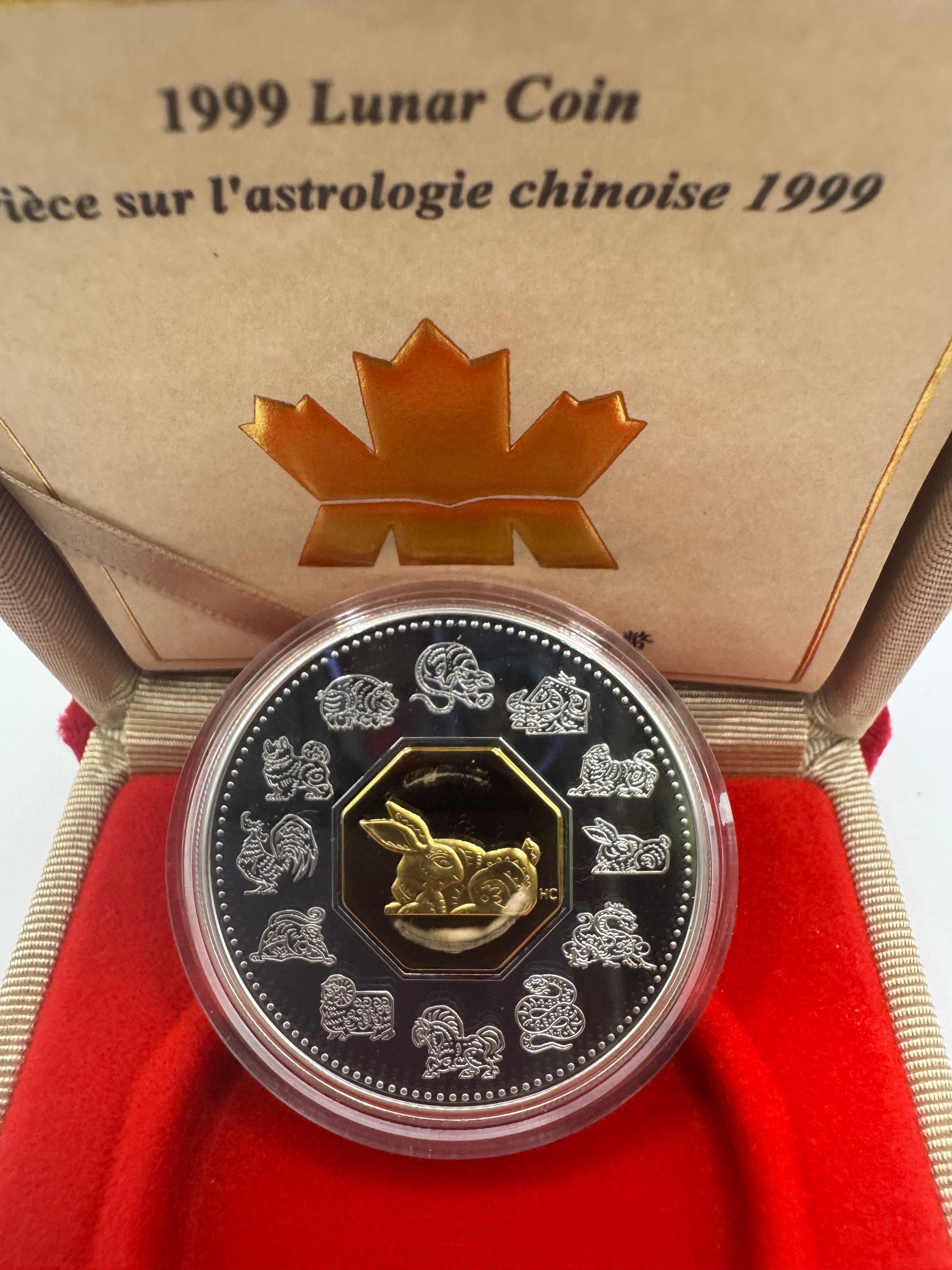 1999 Lunar Coin - Canada Piece sur l’astrologie chinoise