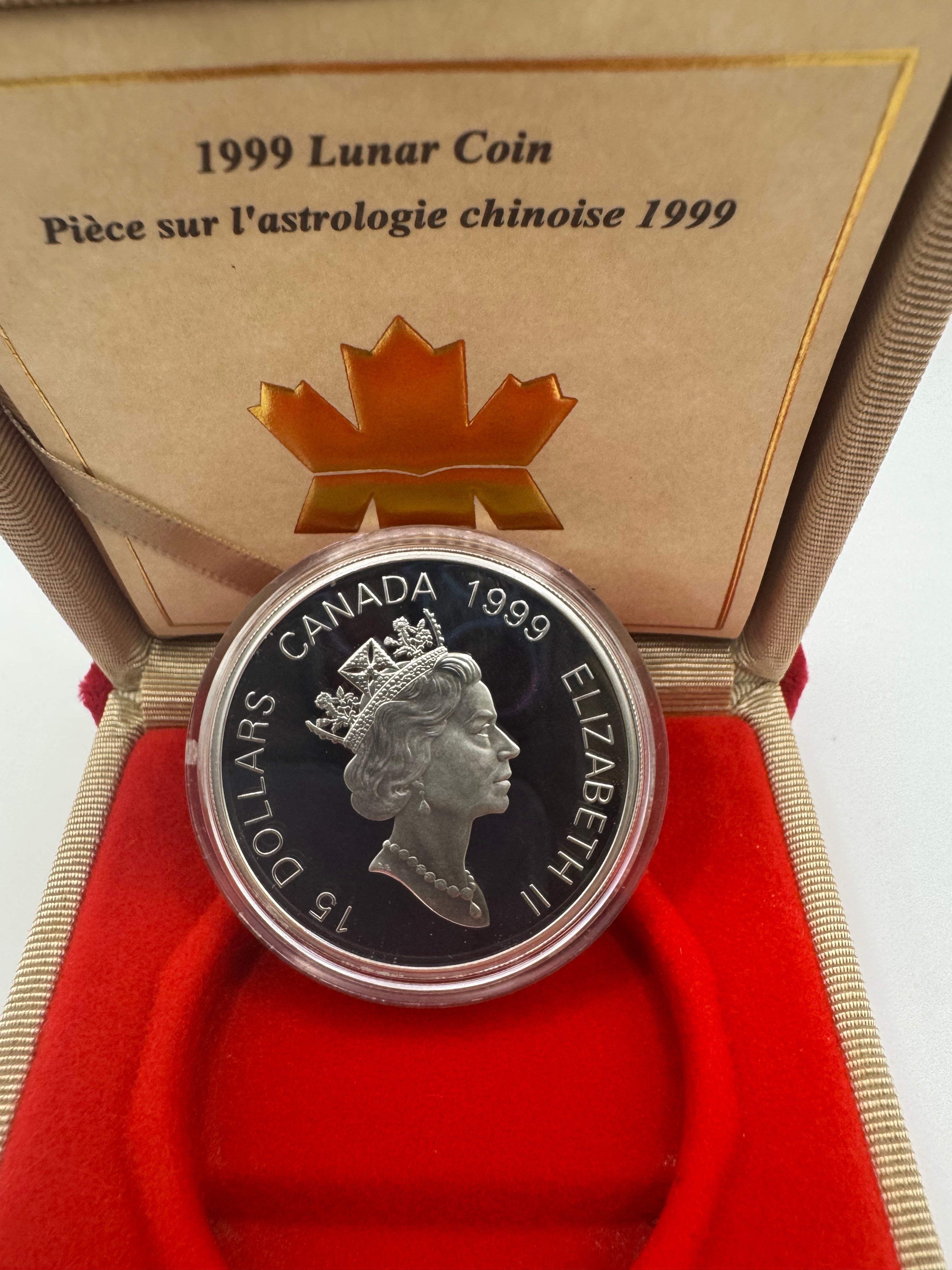 1999 Lunar Coin - Canada Piece sur l’astrologie chinoise