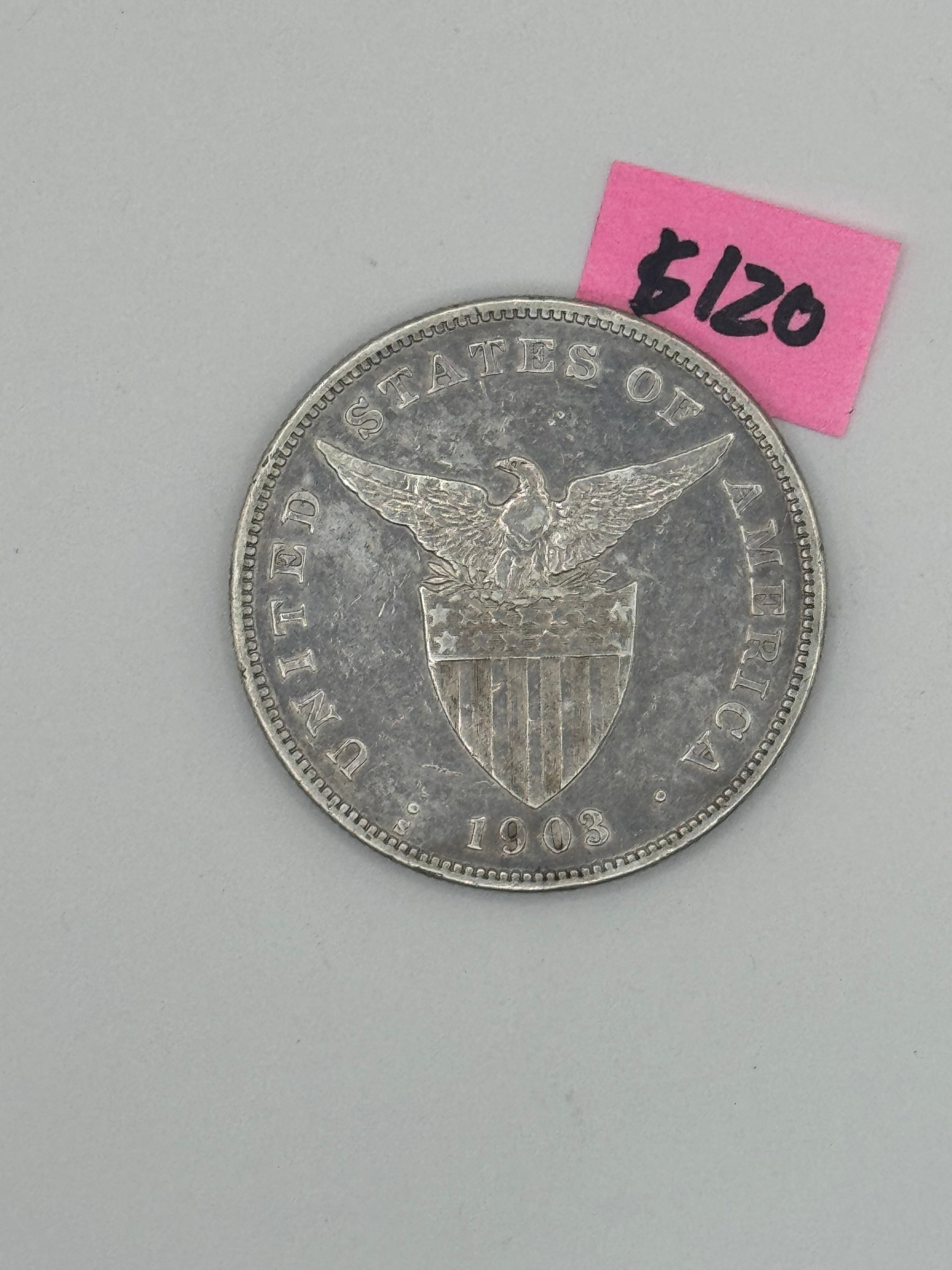 1903 -  USA 1 Peso